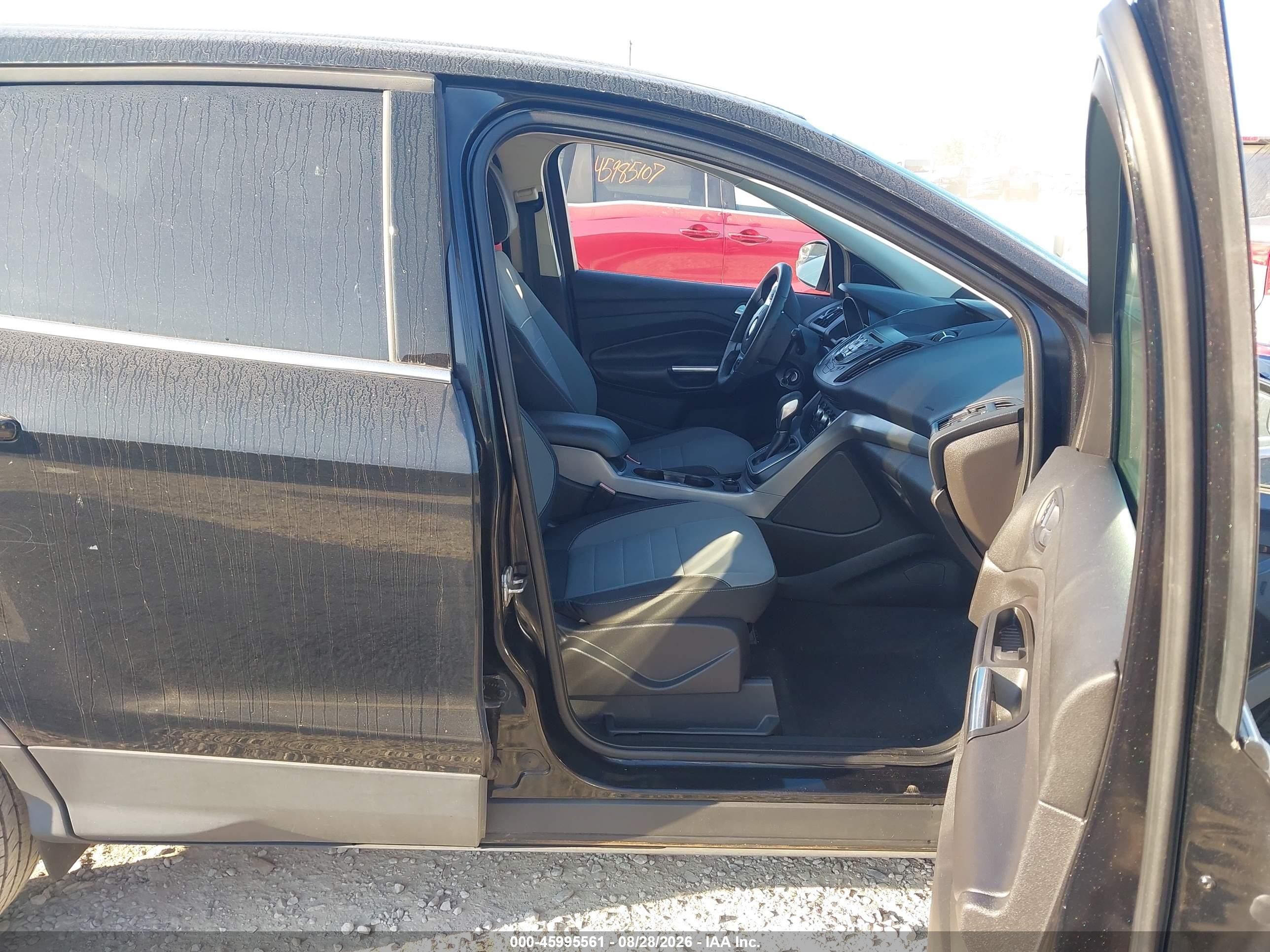 2013 Ford Escape Se Black vin: 1FMCU0GXXDUD62545