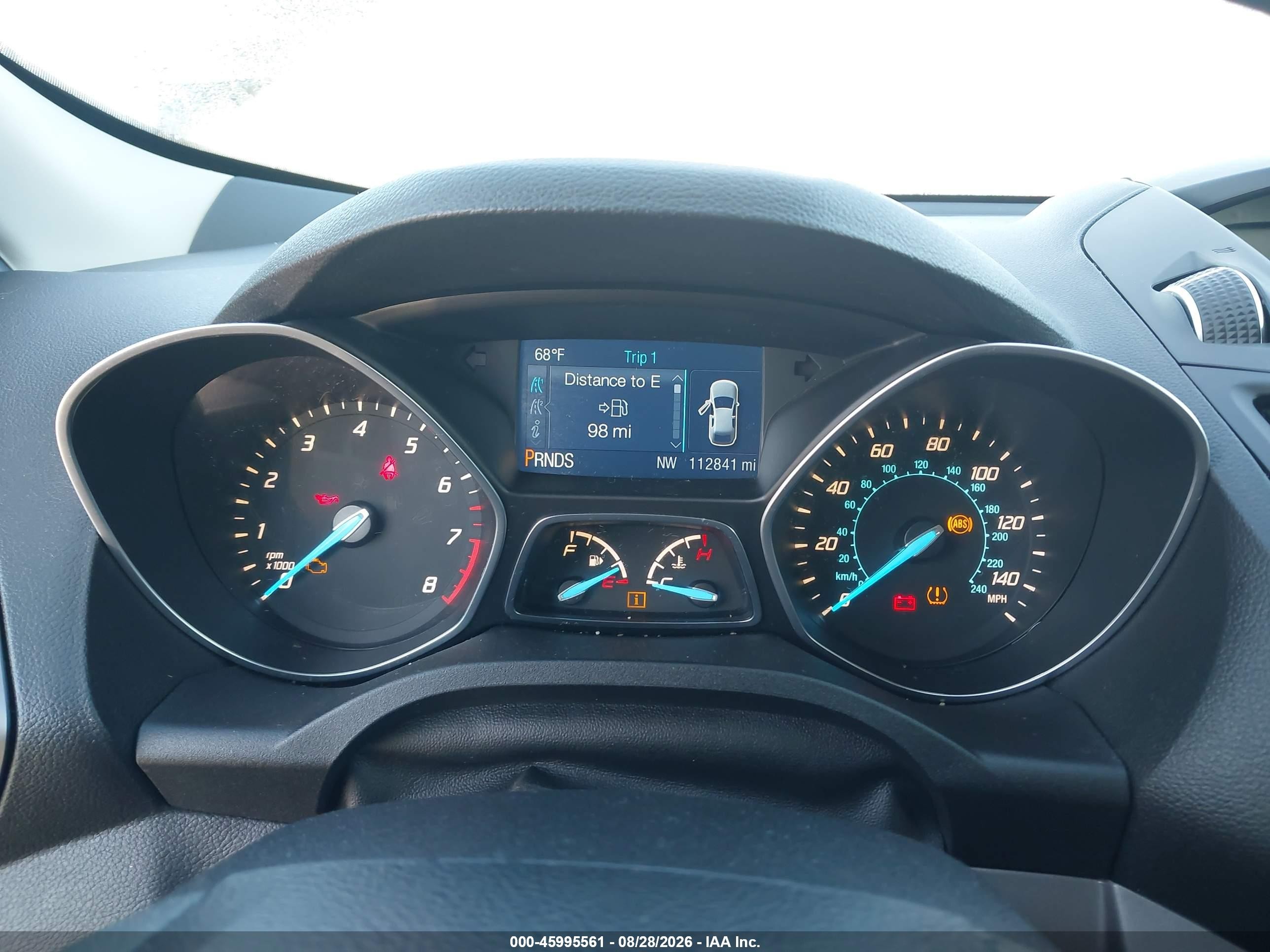 2013 Ford Escape Se Black vin: 1FMCU0GXXDUD62545