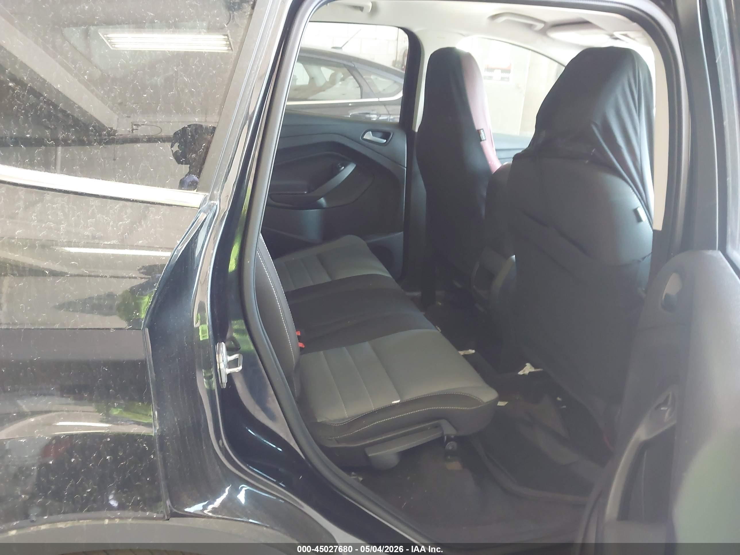 2013 Ford Escape Se Black vin: 1FMCU0GXXDUD62948