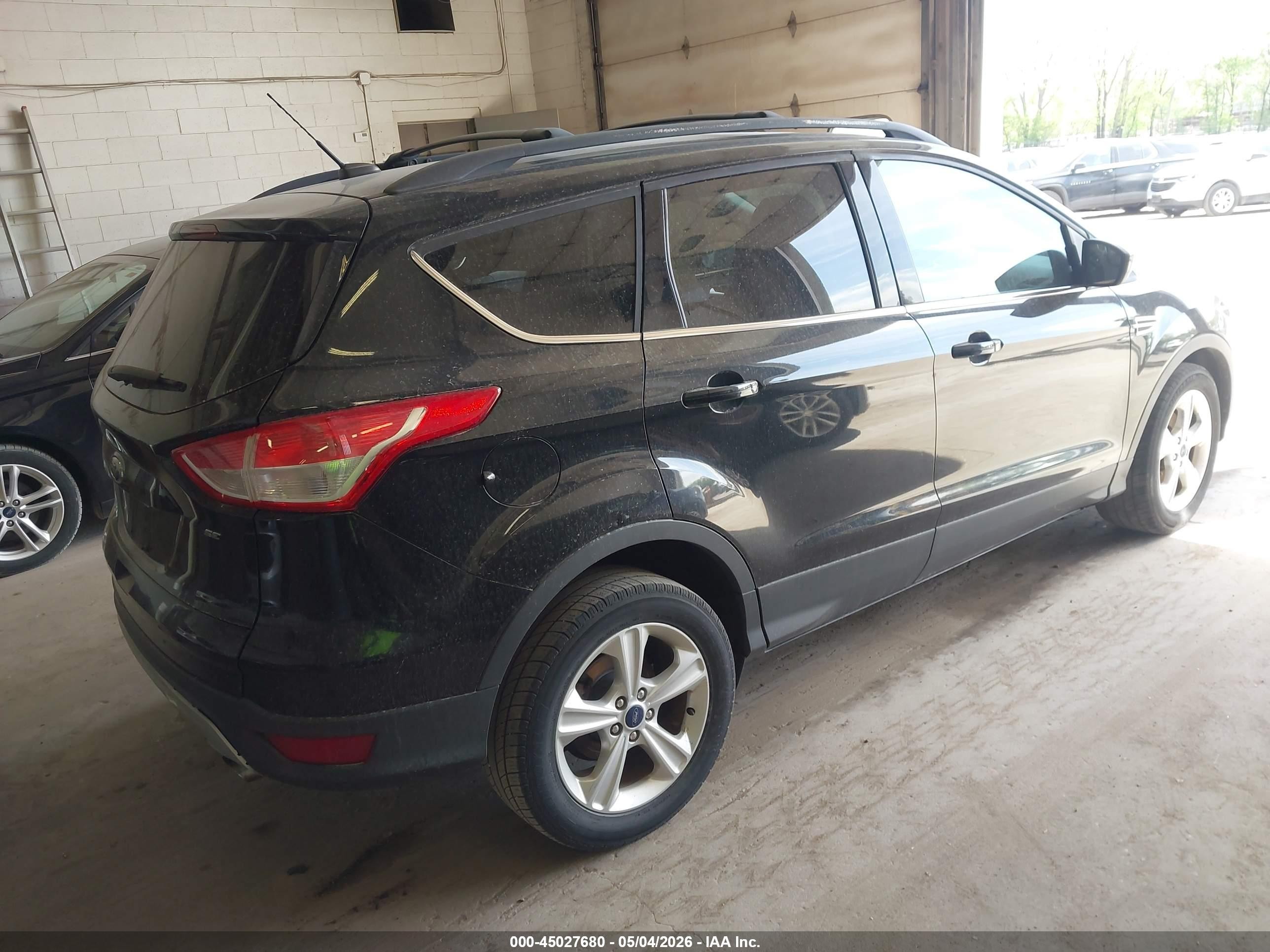 2013 Ford Escape Se Black vin: 1FMCU0GXXDUD62948