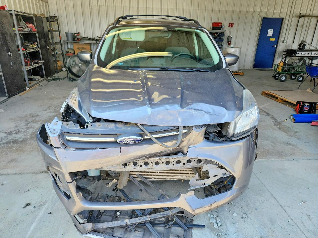 2013 Ford Escape Se Серый vin: 1FMCU0GXXDUD63985