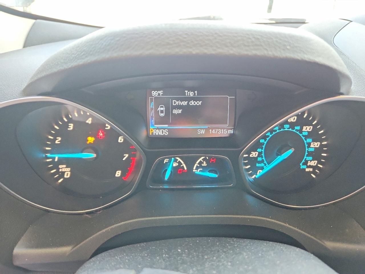 2013 Ford Escape Se Серый vin: 1FMCU0GXXDUD63985