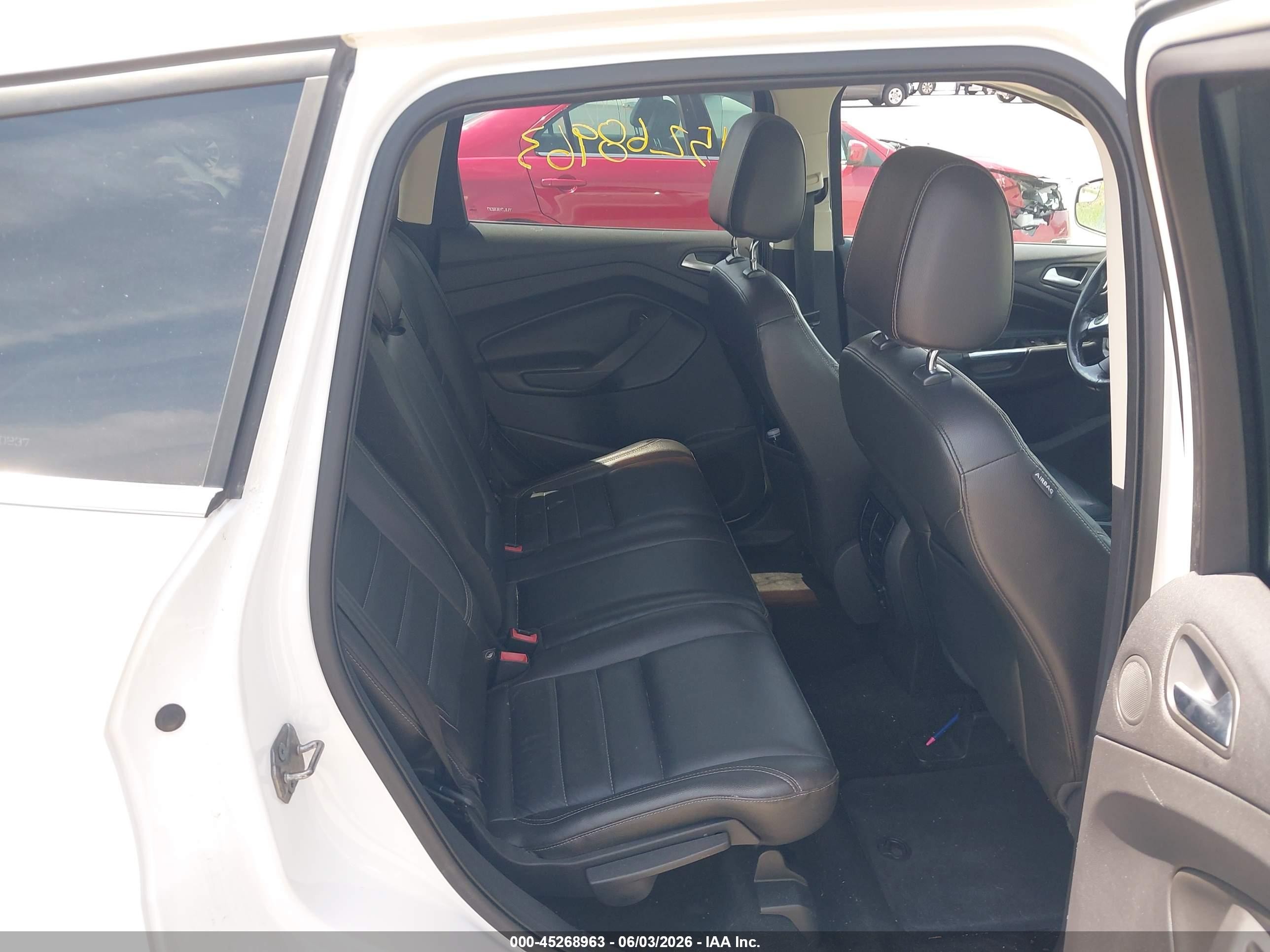 2013 Ford Escape Se Белый vin: 1FMCU0GXXDUD89731