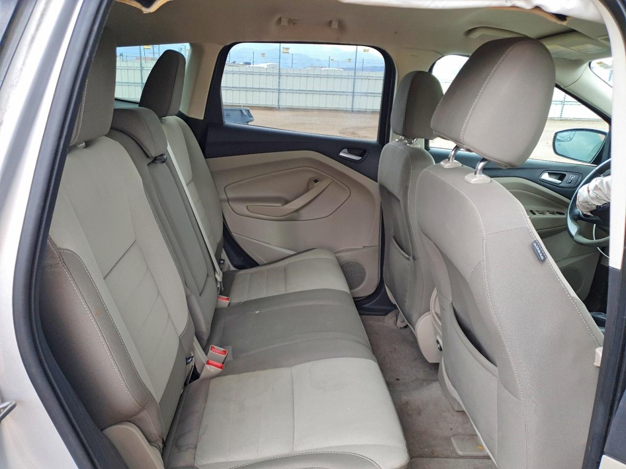 2013 Ford Escape Se Silver vin: 1FMCU0GXXDUD92967