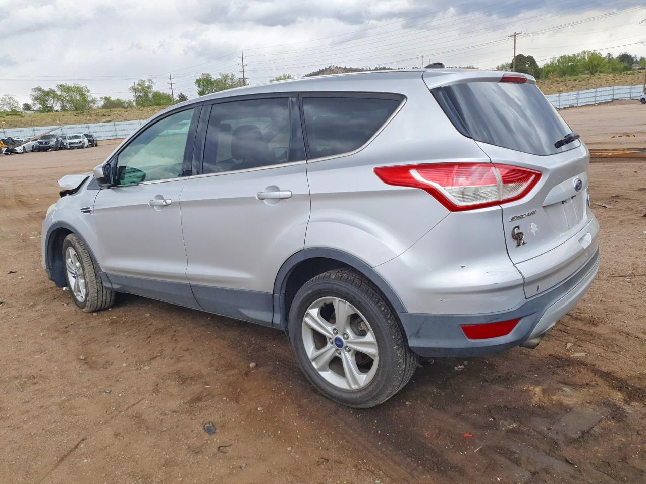 2013 Ford Escape Se Silver vin: 1FMCU0GXXDUD92967