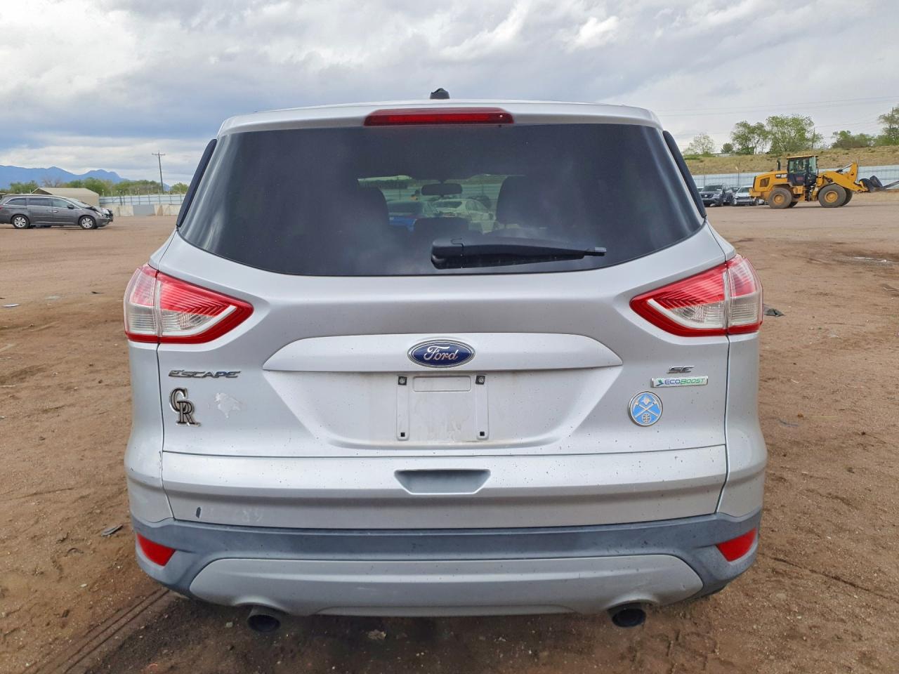 2013 Ford Escape Se Silver vin: 1FMCU0GXXDUD92967