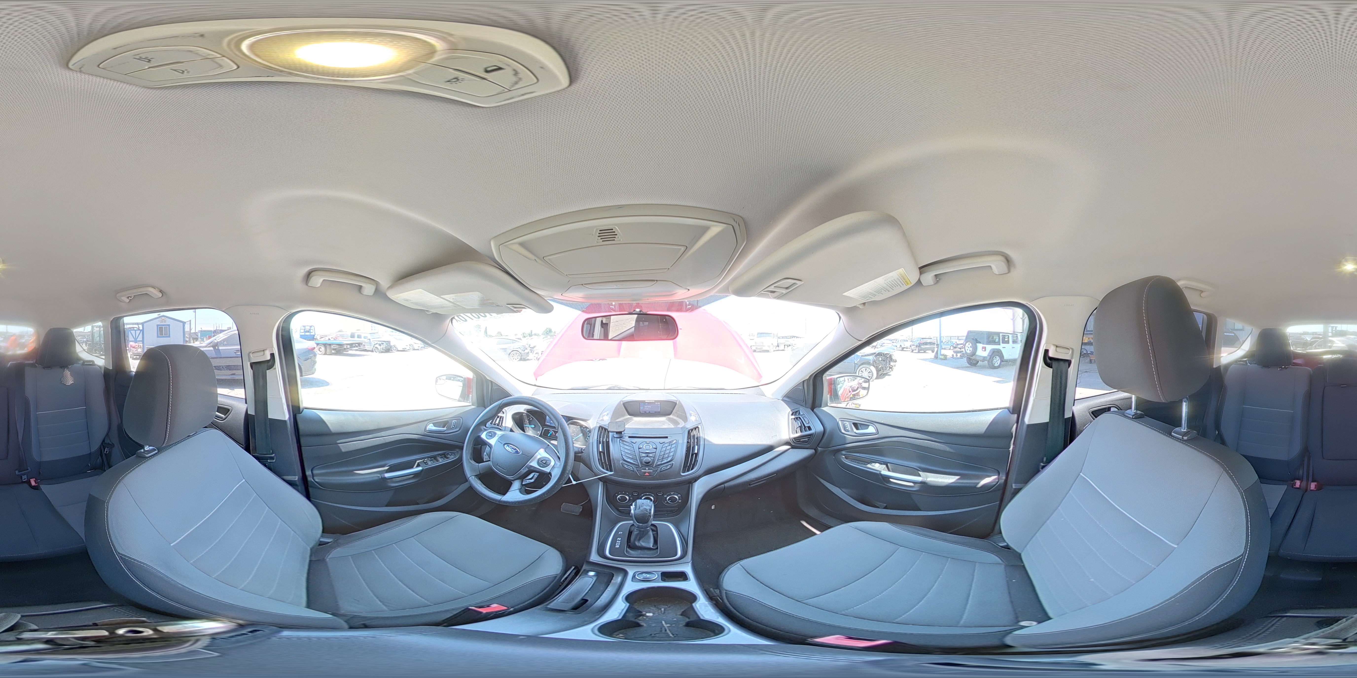 2014 Ford Escape Se Red vin: 1FMCU0GXXEUA07022