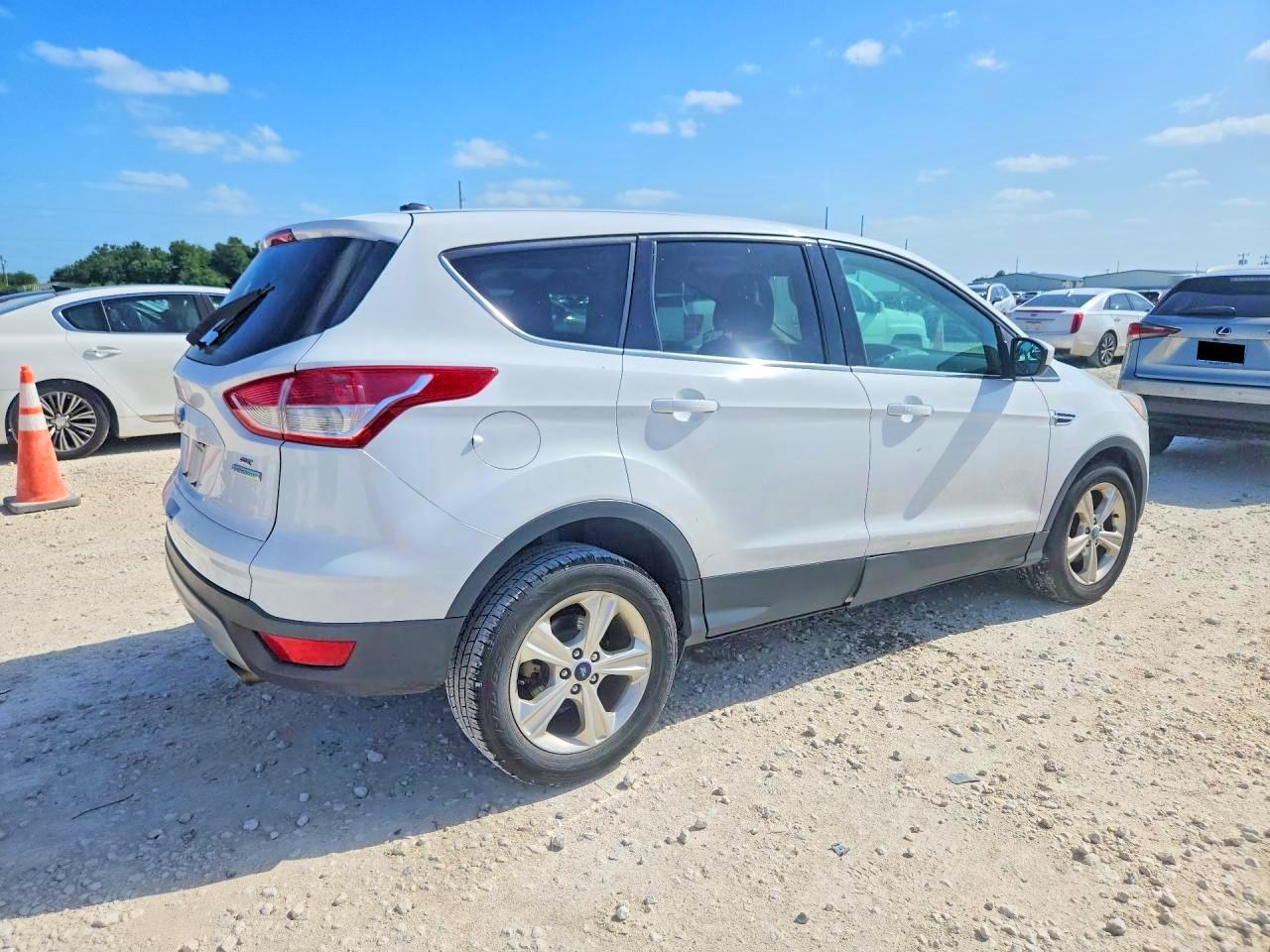 2014 Ford Escape Se White vin: 1FMCU0GXXEUA21969