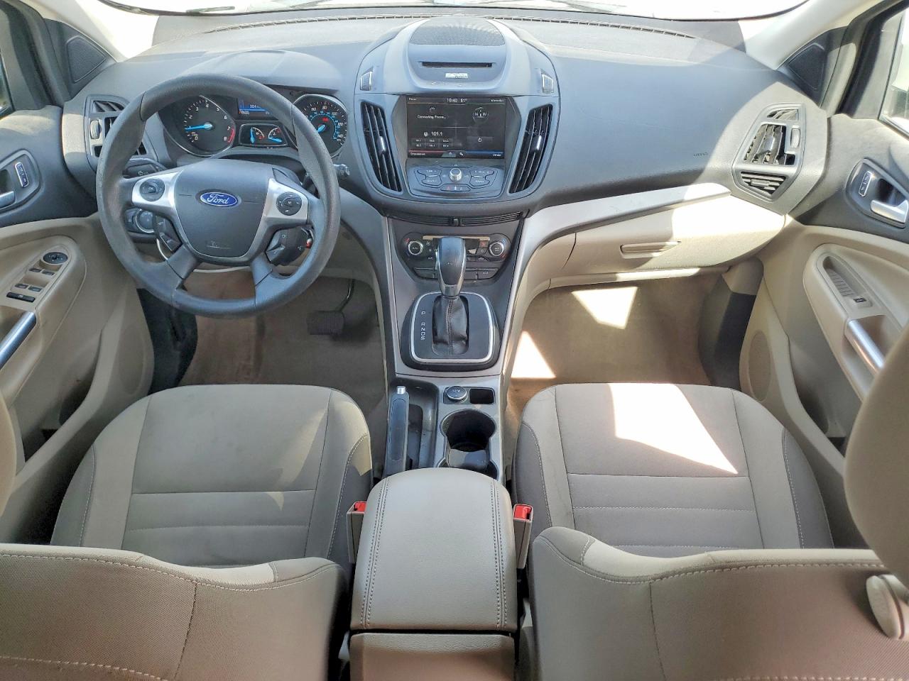 2014 Ford Escape Se White vin: 1FMCU0GXXEUA22166