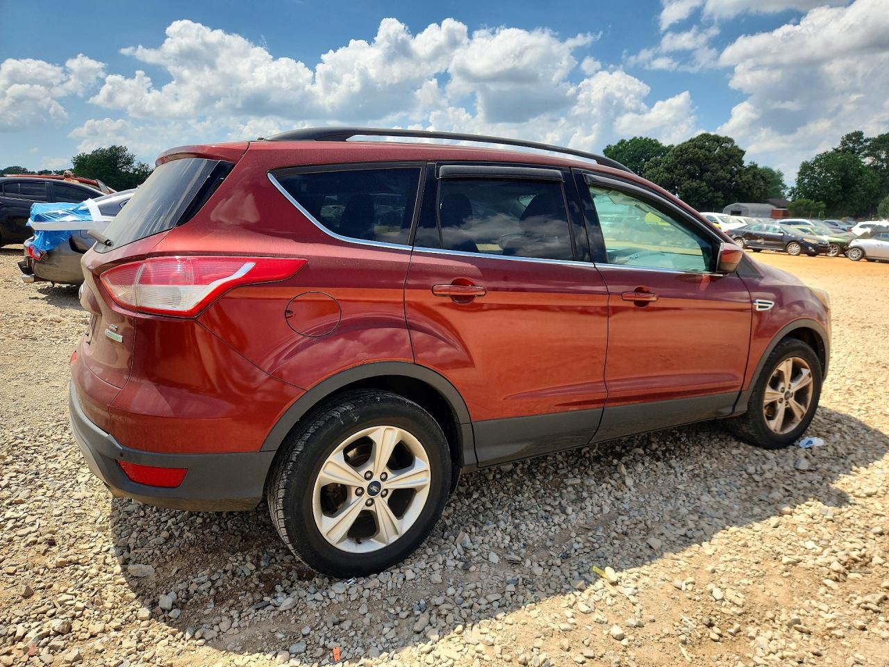 2014 Ford Escape Se Red vin: 1FMCU0GXXEUA35015