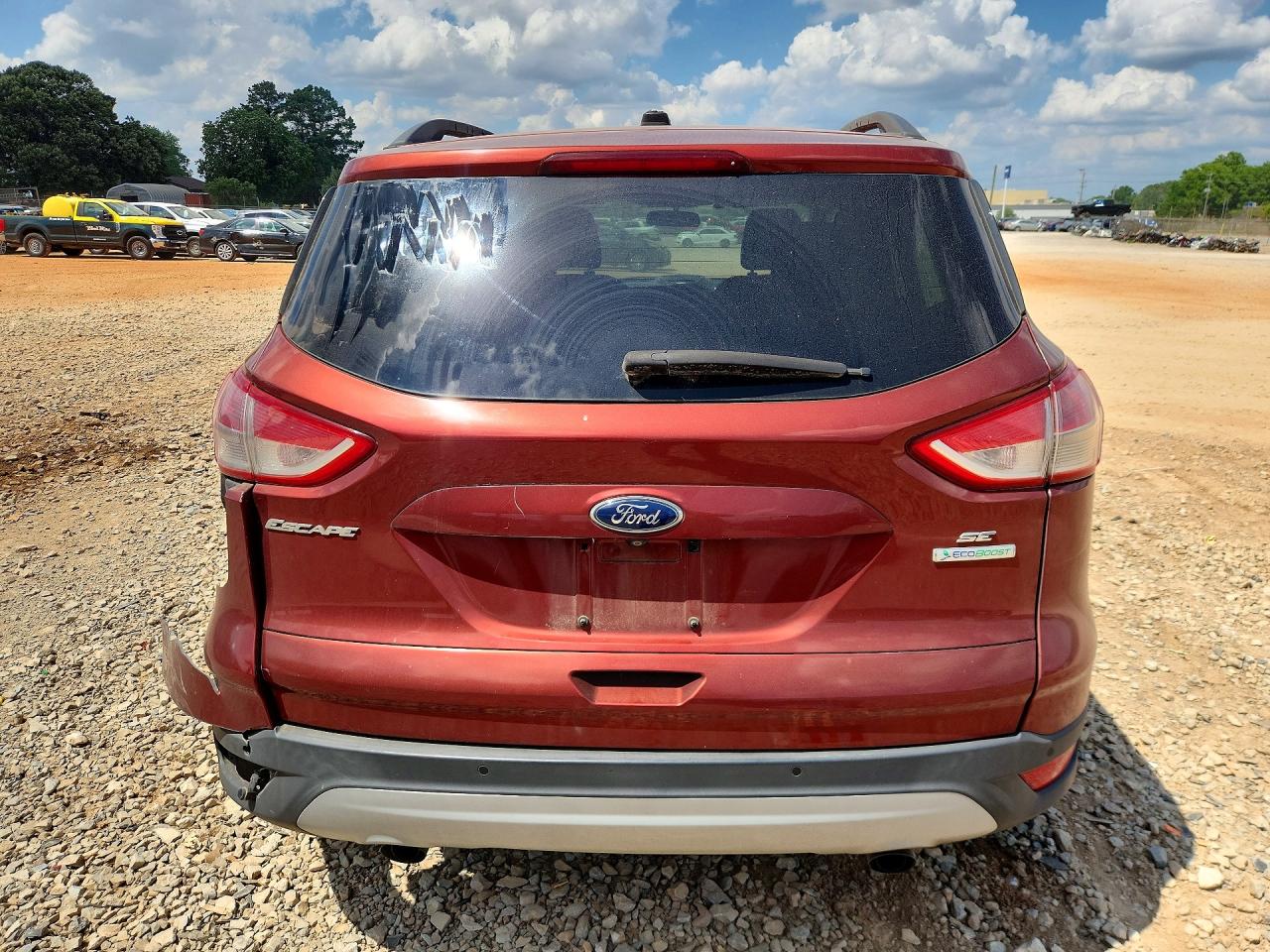 2014 Ford Escape Se Red vin: 1FMCU0GXXEUA35015