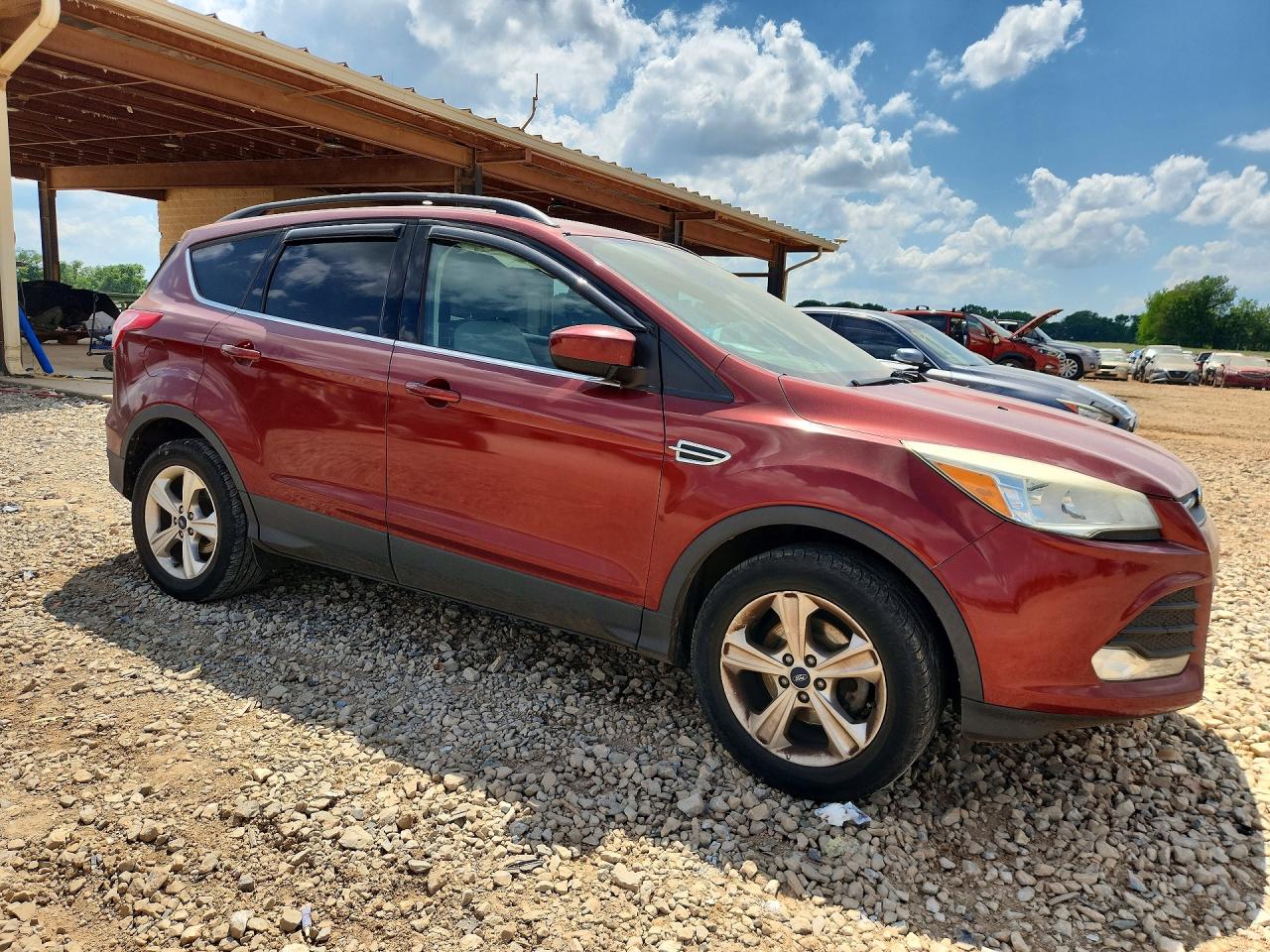 2014 Ford Escape Se Red vin: 1FMCU0GXXEUA35015