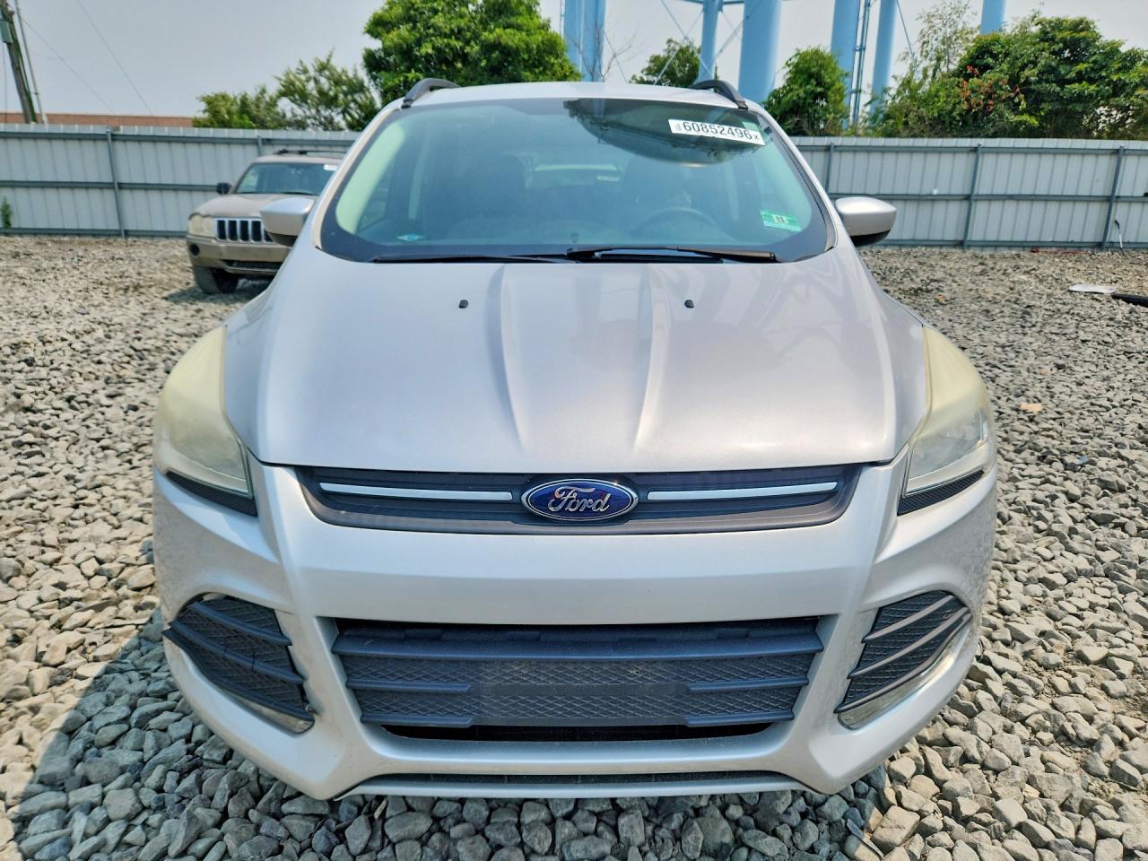 2014 Ford Escape Se Серебряный vin: 1FMCU0GXXEUB04687