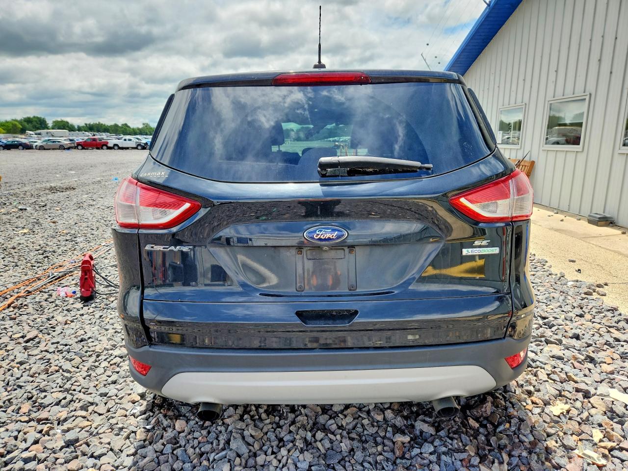 2014 Ford Escape Se Черный vin: 1FMCU0GXXEUD22788