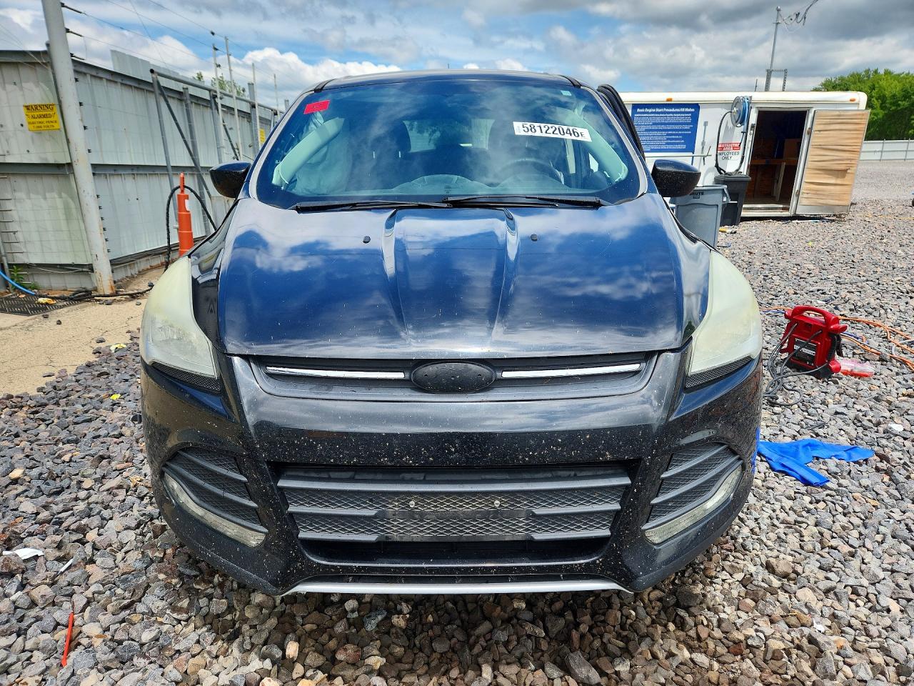 2014 Ford Escape Se Черный vin: 1FMCU0GXXEUD22788