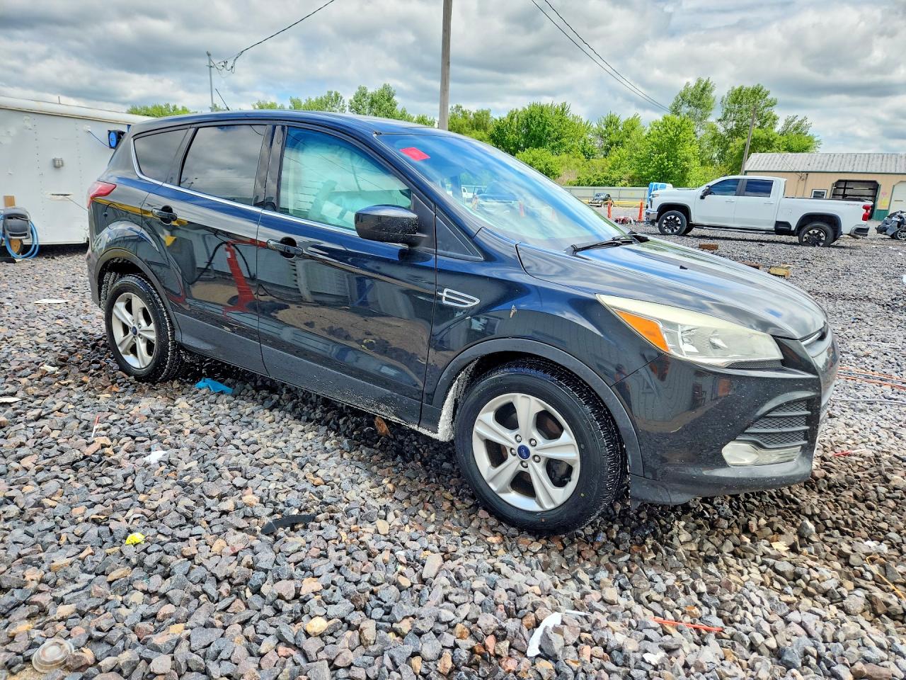 2014 Ford Escape Se Черный vin: 1FMCU0GXXEUD22788