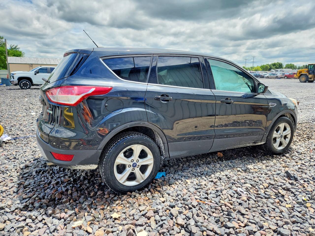 2014 Ford Escape Se Черный vin: 1FMCU0GXXEUD22788