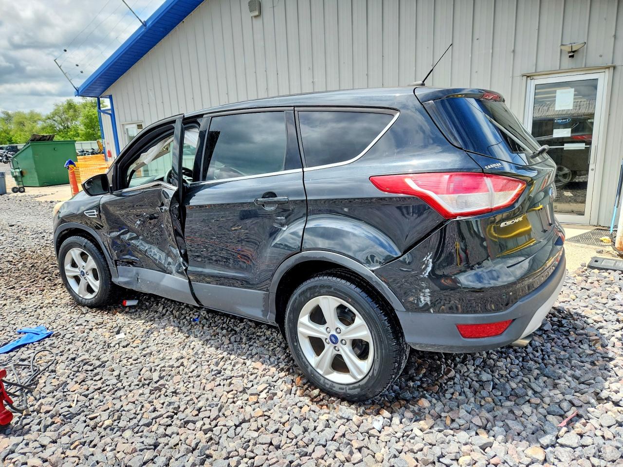 2014 Ford Escape Se Черный vin: 1FMCU0GXXEUD22788