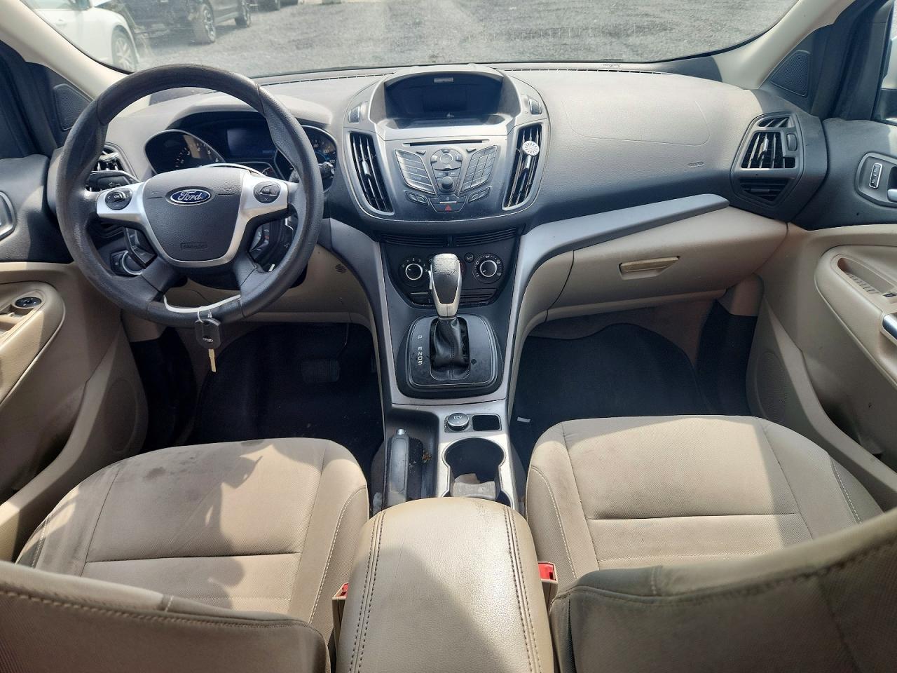 2014 Ford Escape Se Silver vin: 1FMCU0GXXEUD33032