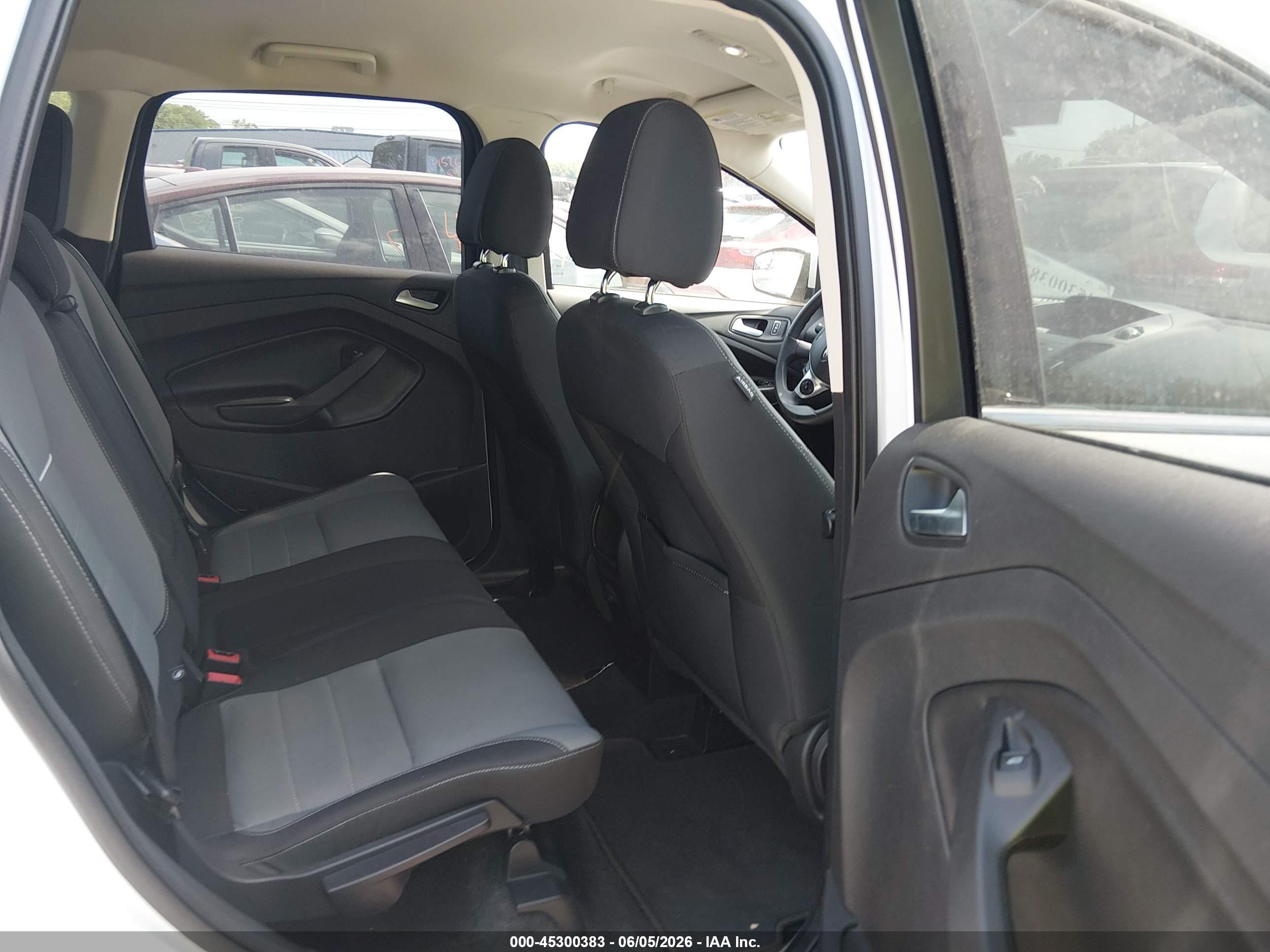 2014 Ford Escape Se White vin: 1FMCU0GXXEUD71702