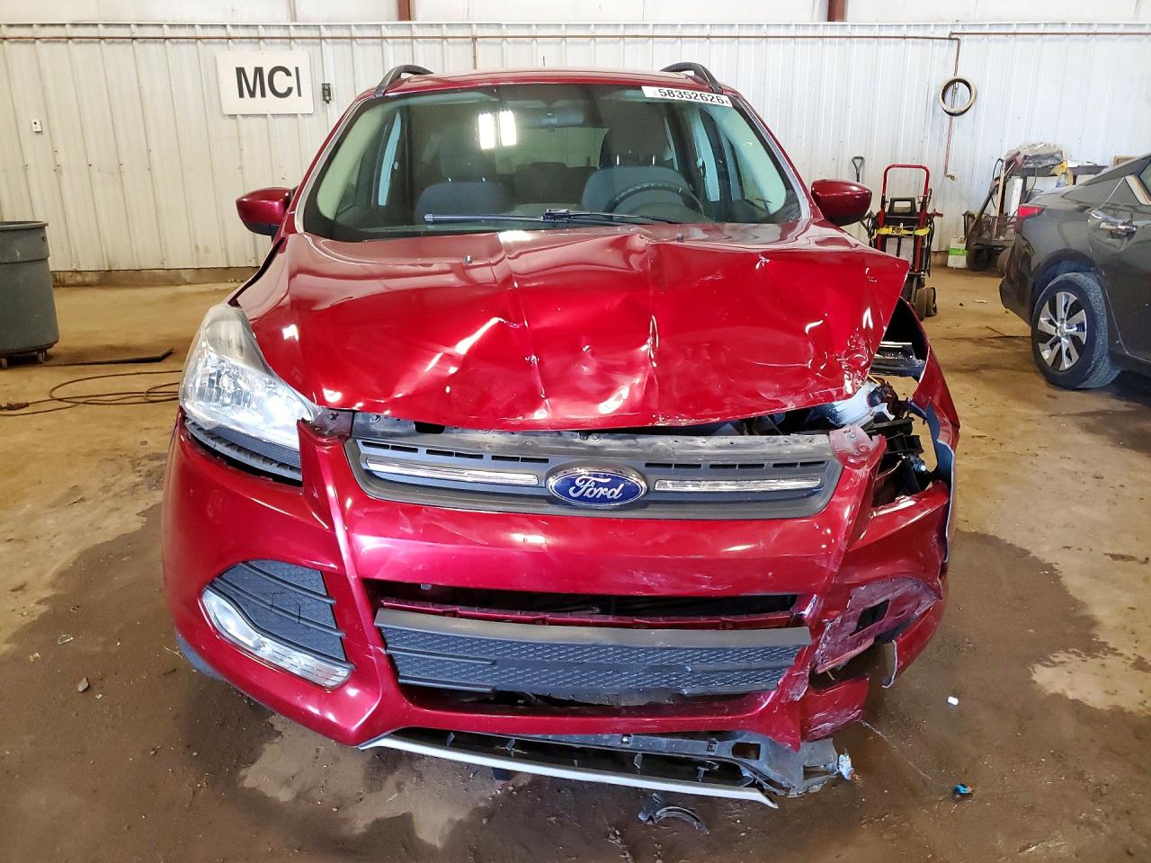 2014 Ford Escape Se Burgundy vin: 1FMCU0GXXEUD79136