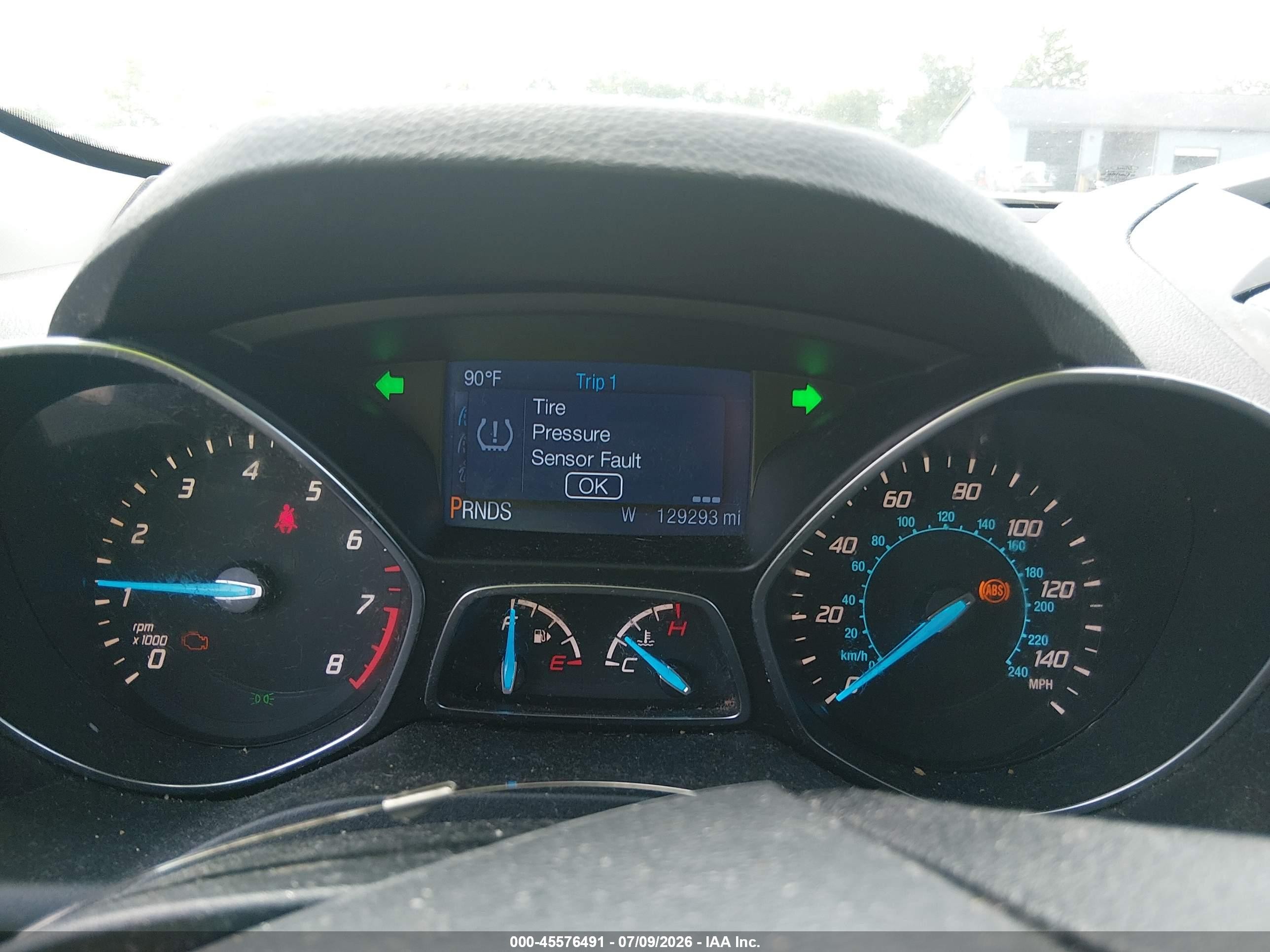2014 Ford Escape Se Серый vin: 1FMCU0GXXEUD99466