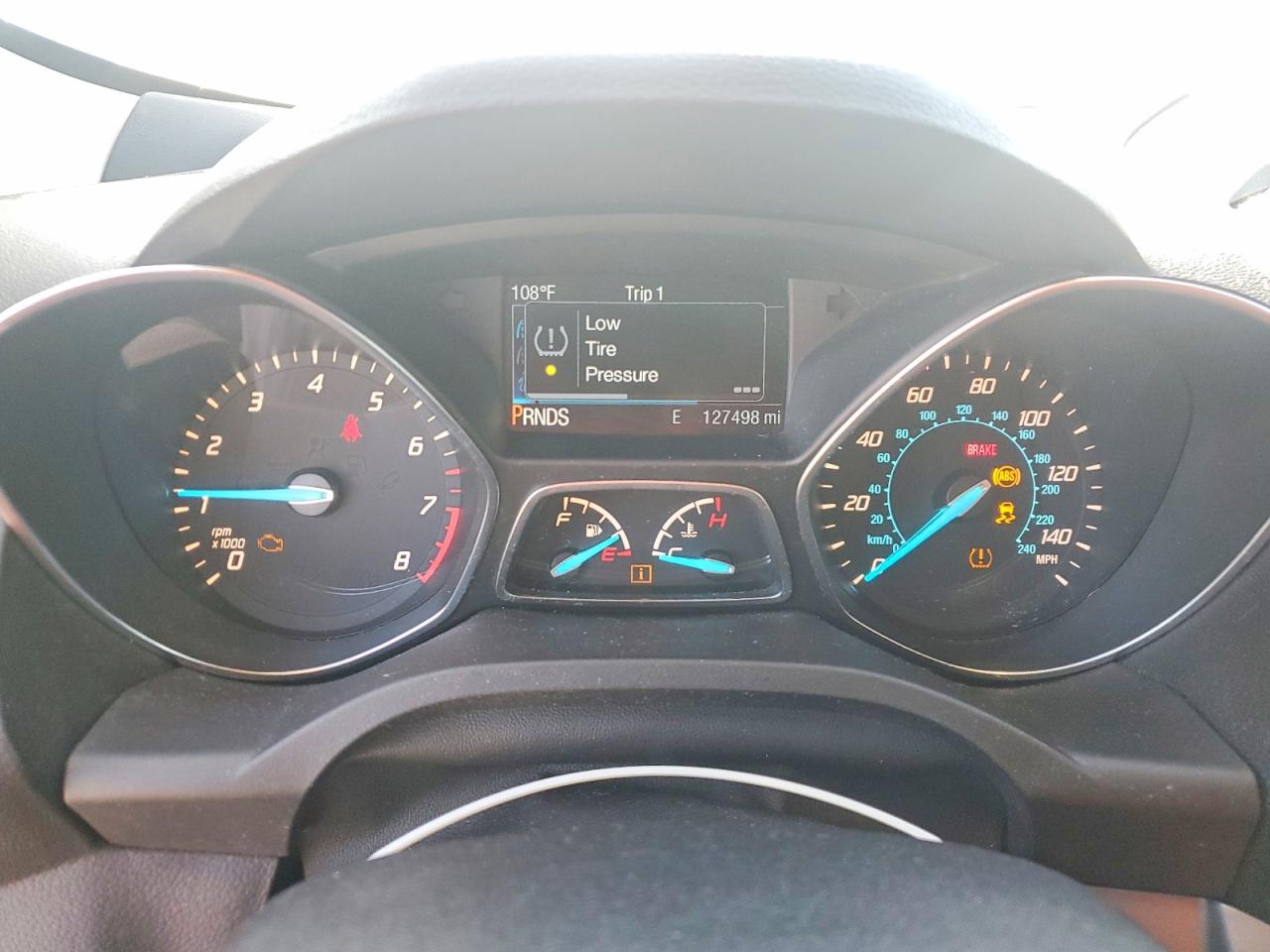 2015 Ford Escape Se Silver vin: 1FMCU0GXXFUA61048