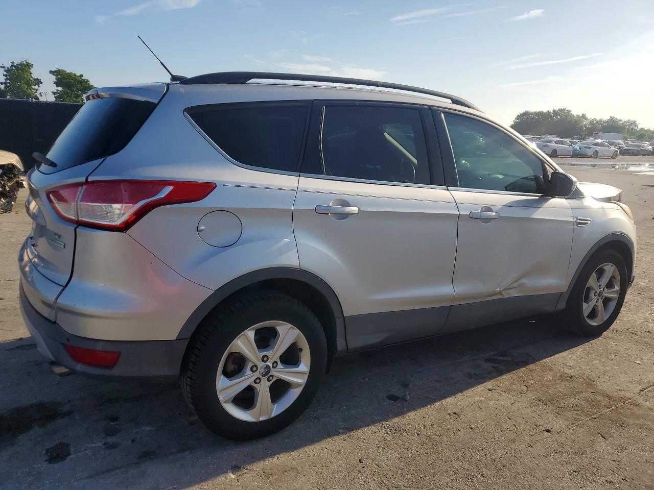 2015 Ford Escape Se Silver vin: 1FMCU0GXXFUA61048