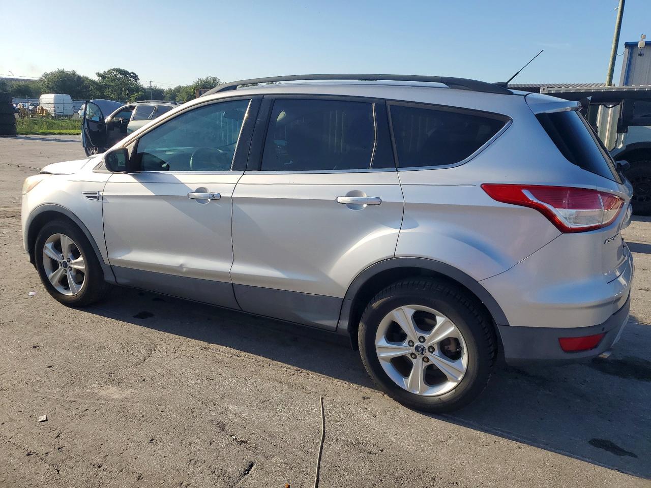 2015 Ford Escape Se Silver vin: 1FMCU0GXXFUA61048