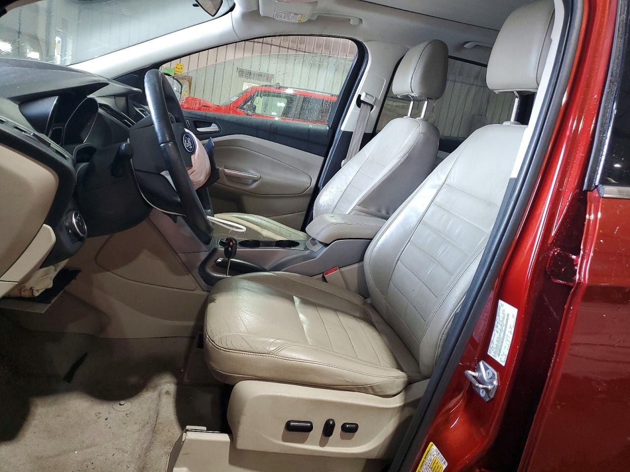 2015 Ford Escape Se Burgundy vin: 1FMCU0GXXFUB24407