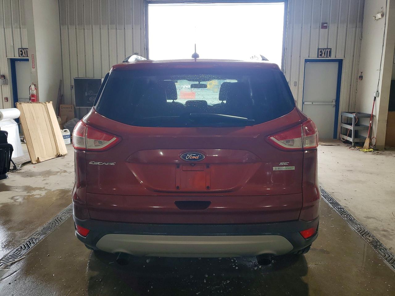 2015 Ford Escape Se Burgundy vin: 1FMCU0GXXFUB24407