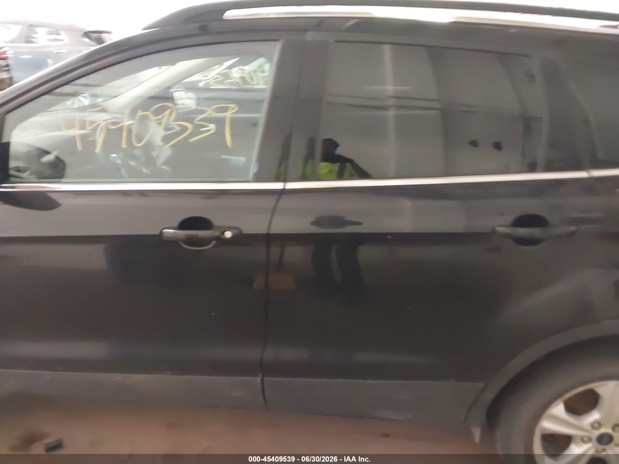 2015 Ford Escape Se Black vin: 1FMCU0GXXFUC09022