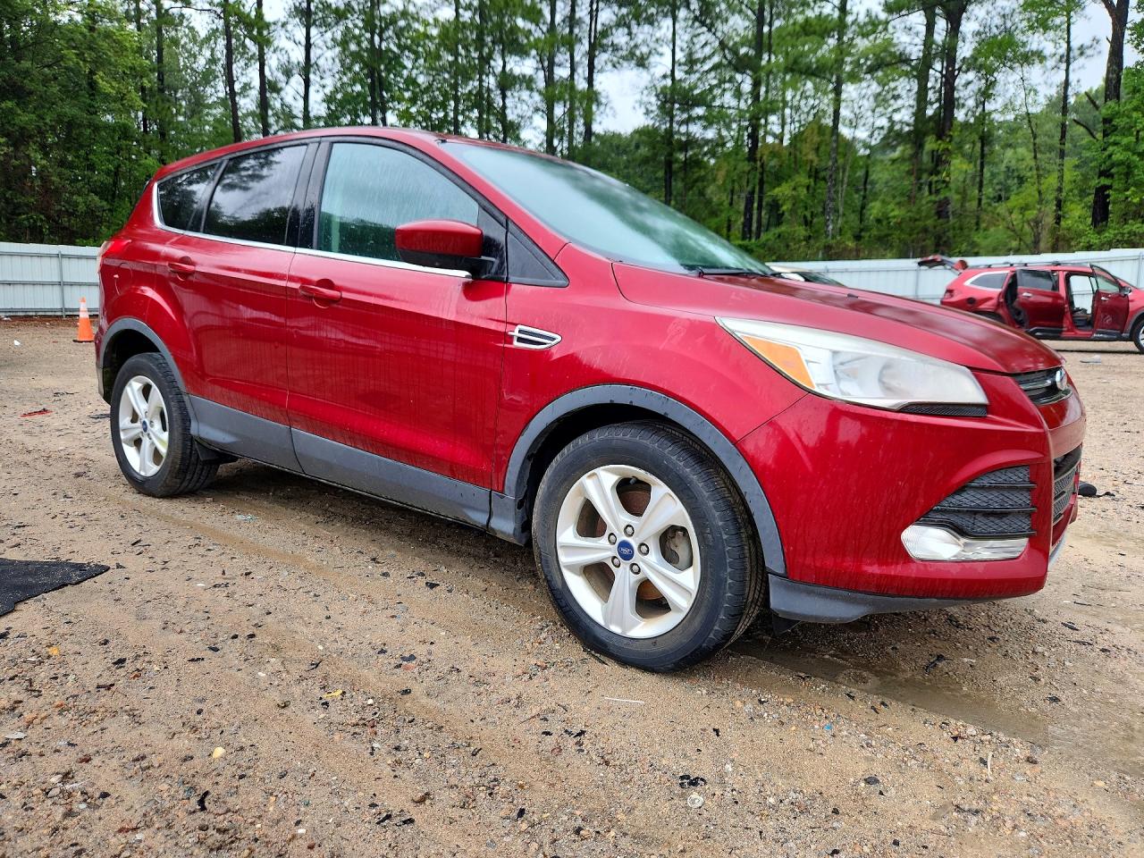 2015 Ford Escape Se Red vin: 1FMCU0GXXFUC23616