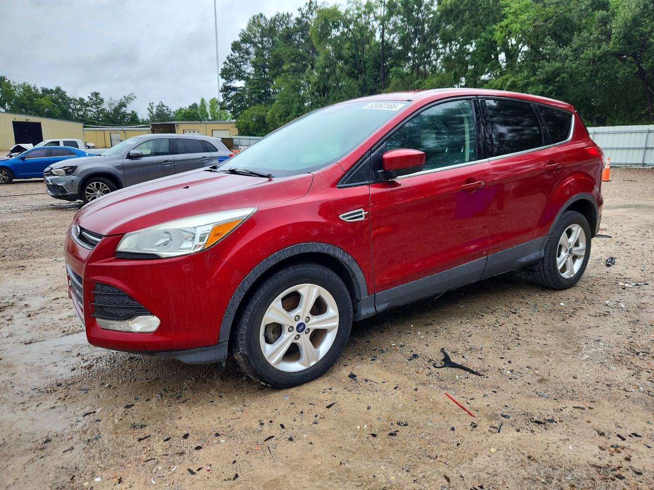 2015 Ford Escape Se Red vin: 1FMCU0GXXFUC23616