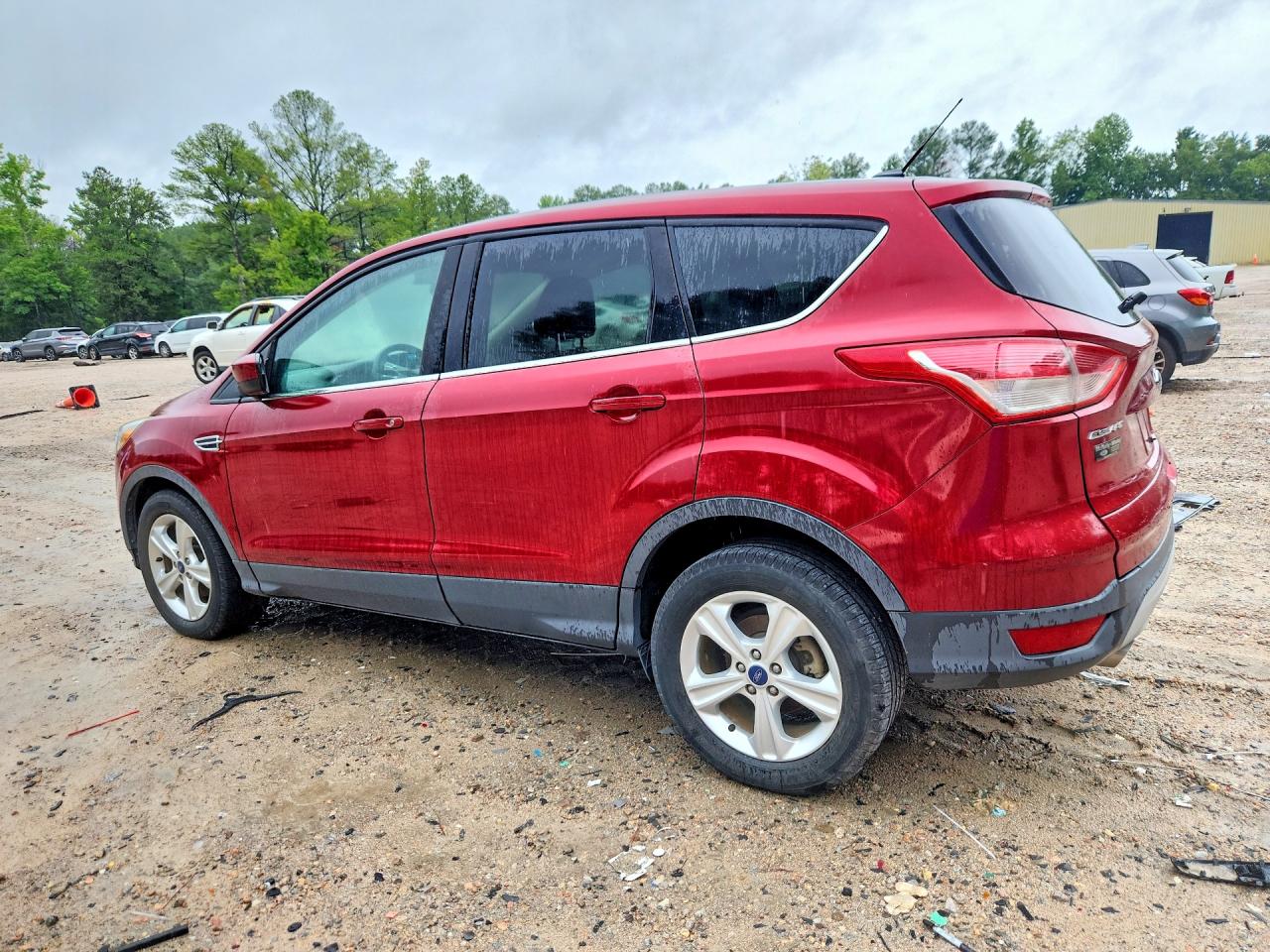 2015 Ford Escape Se Red vin: 1FMCU0GXXFUC23616