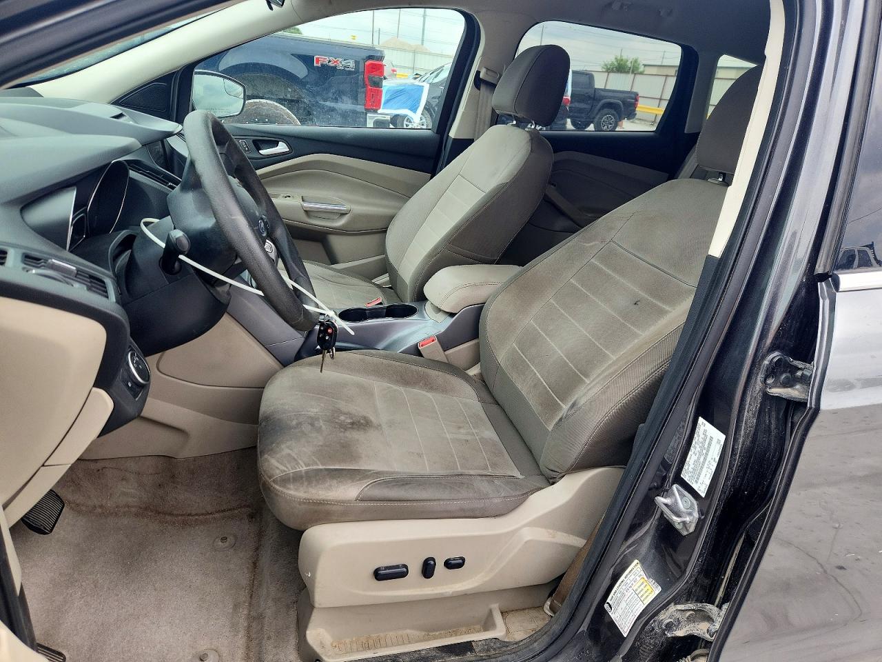 2015 Ford Escape Se Gray vin: 1FMCU0GXXFUC24457
