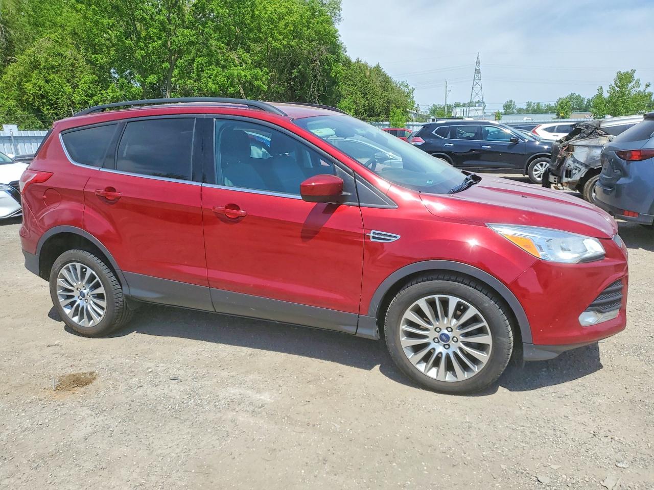 2015 Ford Escape Se Red vin: 1FMCU0GXXFUC83248