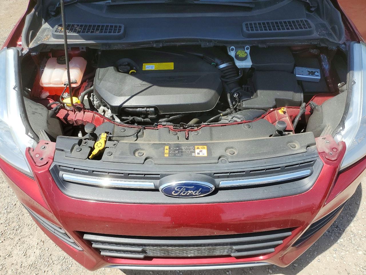 2015 Ford Escape Se Red vin: 1FMCU0GXXFUC83248