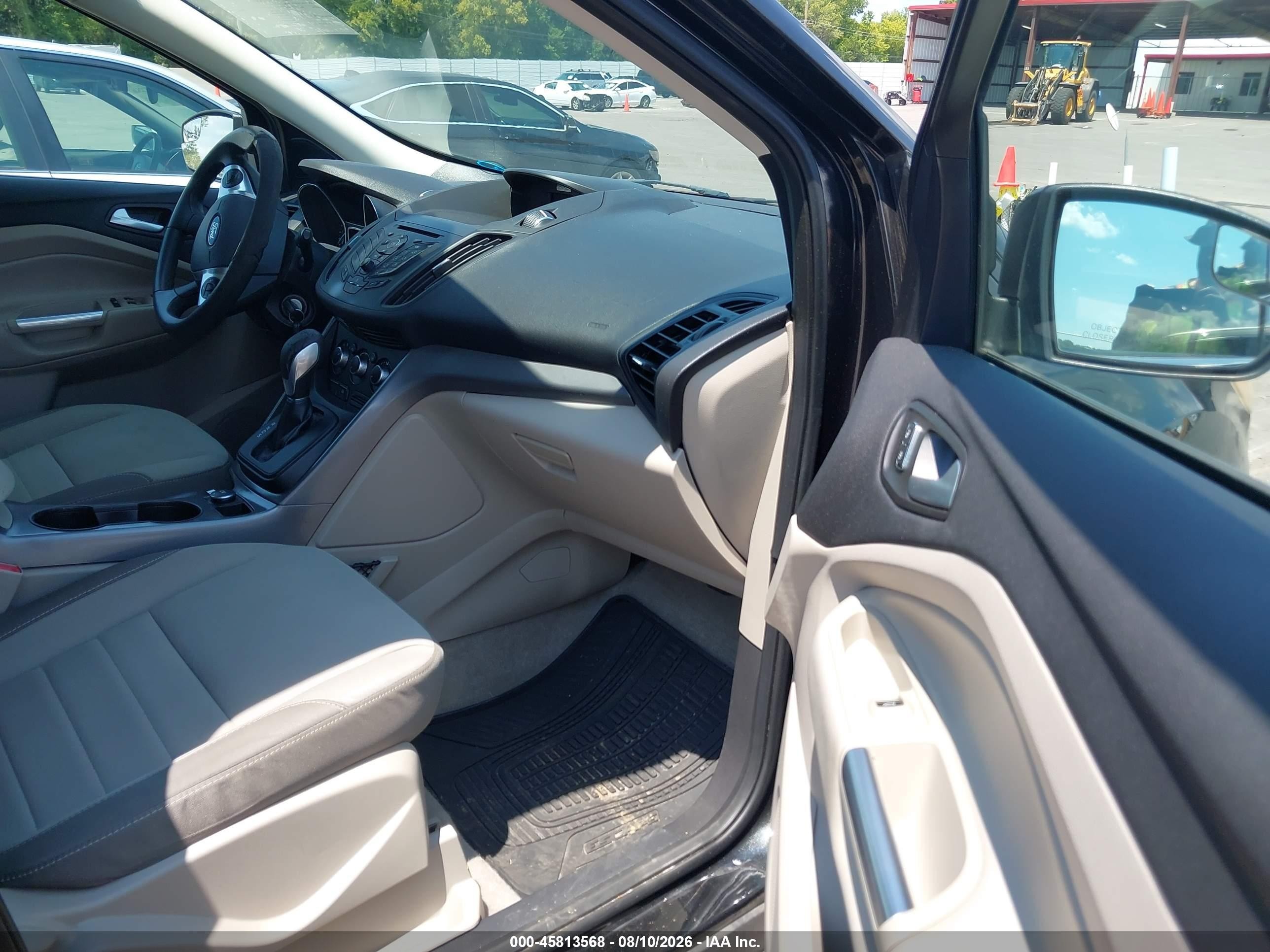 2015 Ford Escape Se Black vin: 1FMCU0GXXFUC85758