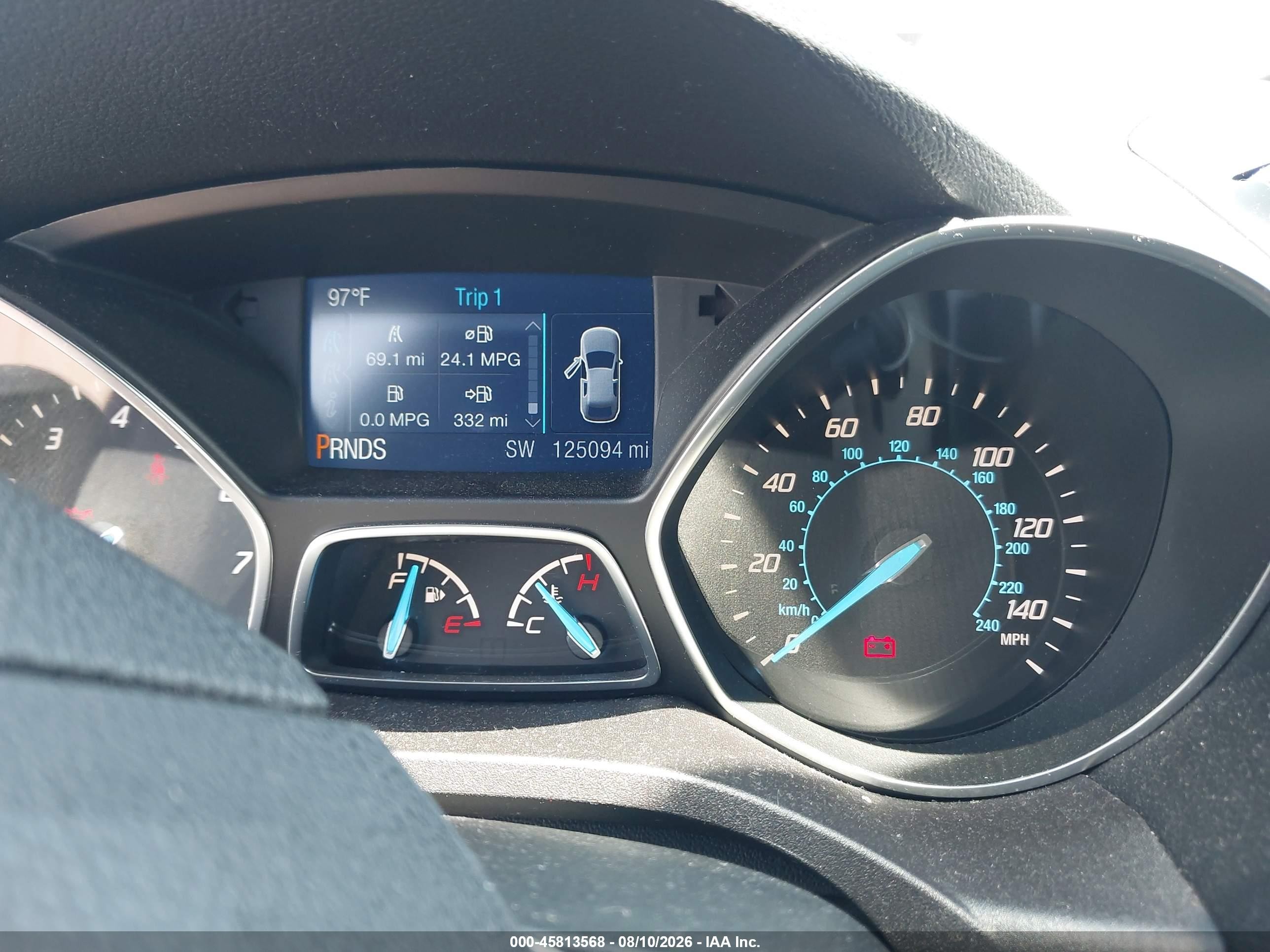 2015 Ford Escape Se Black vin: 1FMCU0GXXFUC85758