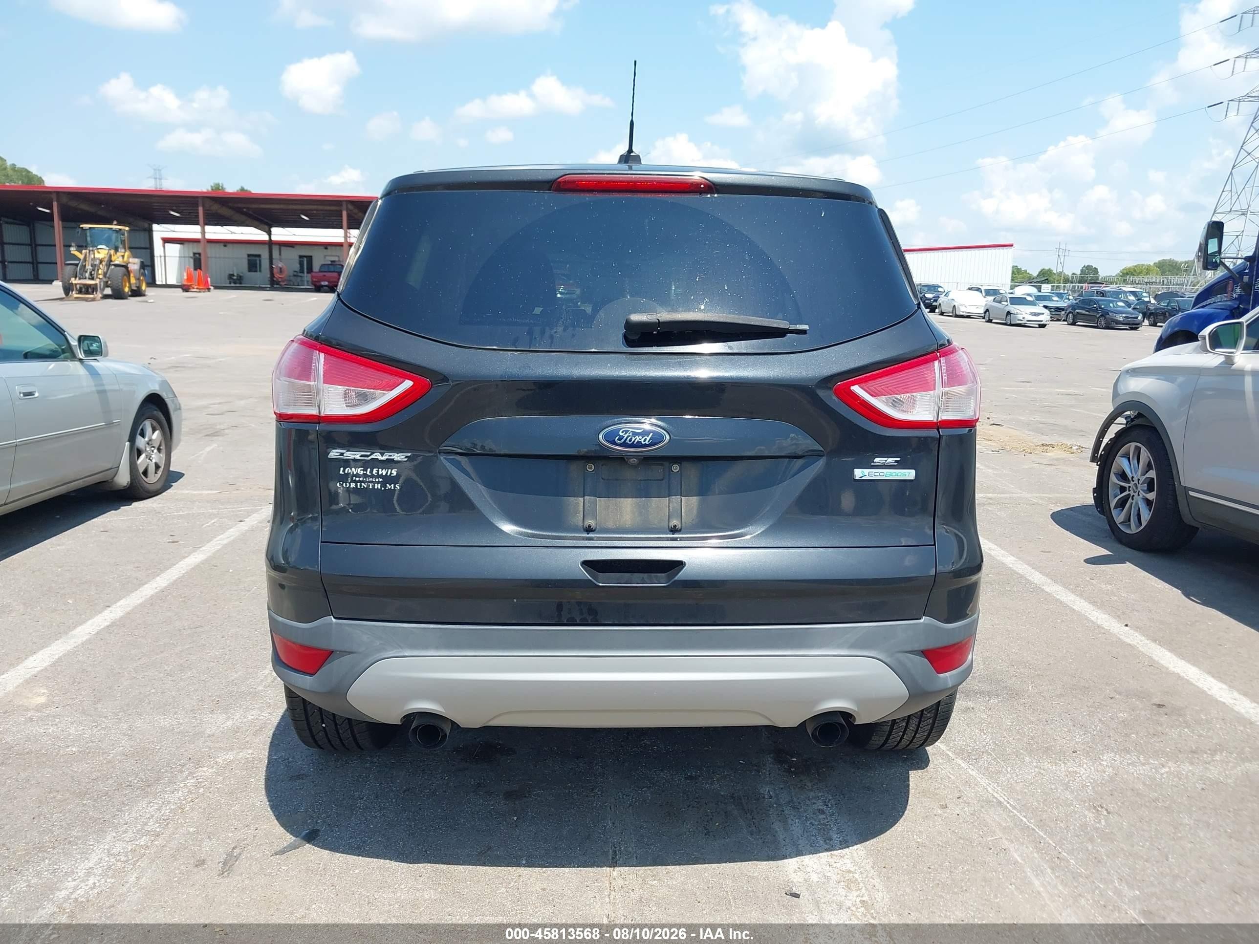 2015 Ford Escape Se Black vin: 1FMCU0GXXFUC85758