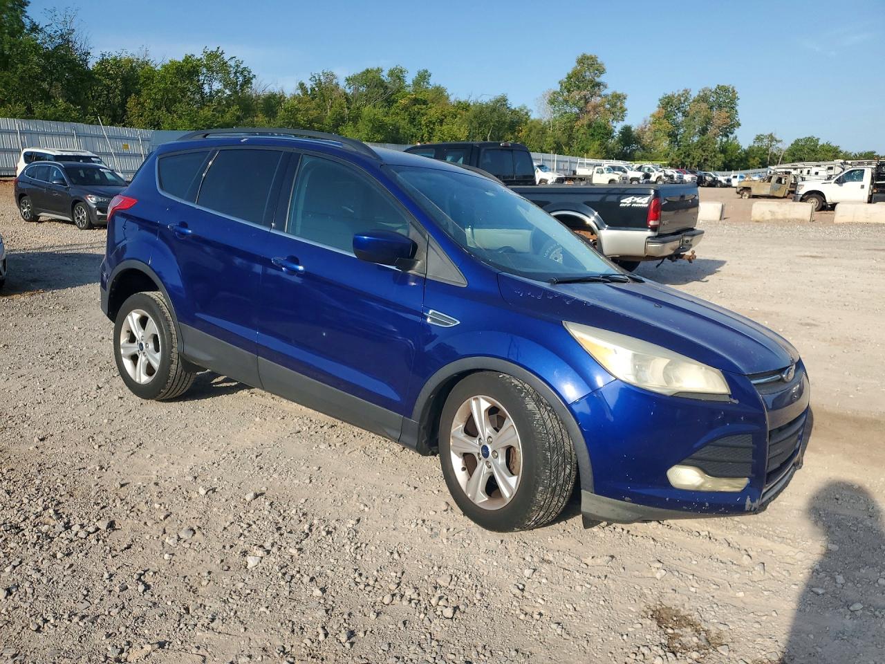 2016 Ford Escape Se Blue vin: 1FMCU0GXXGUB40298