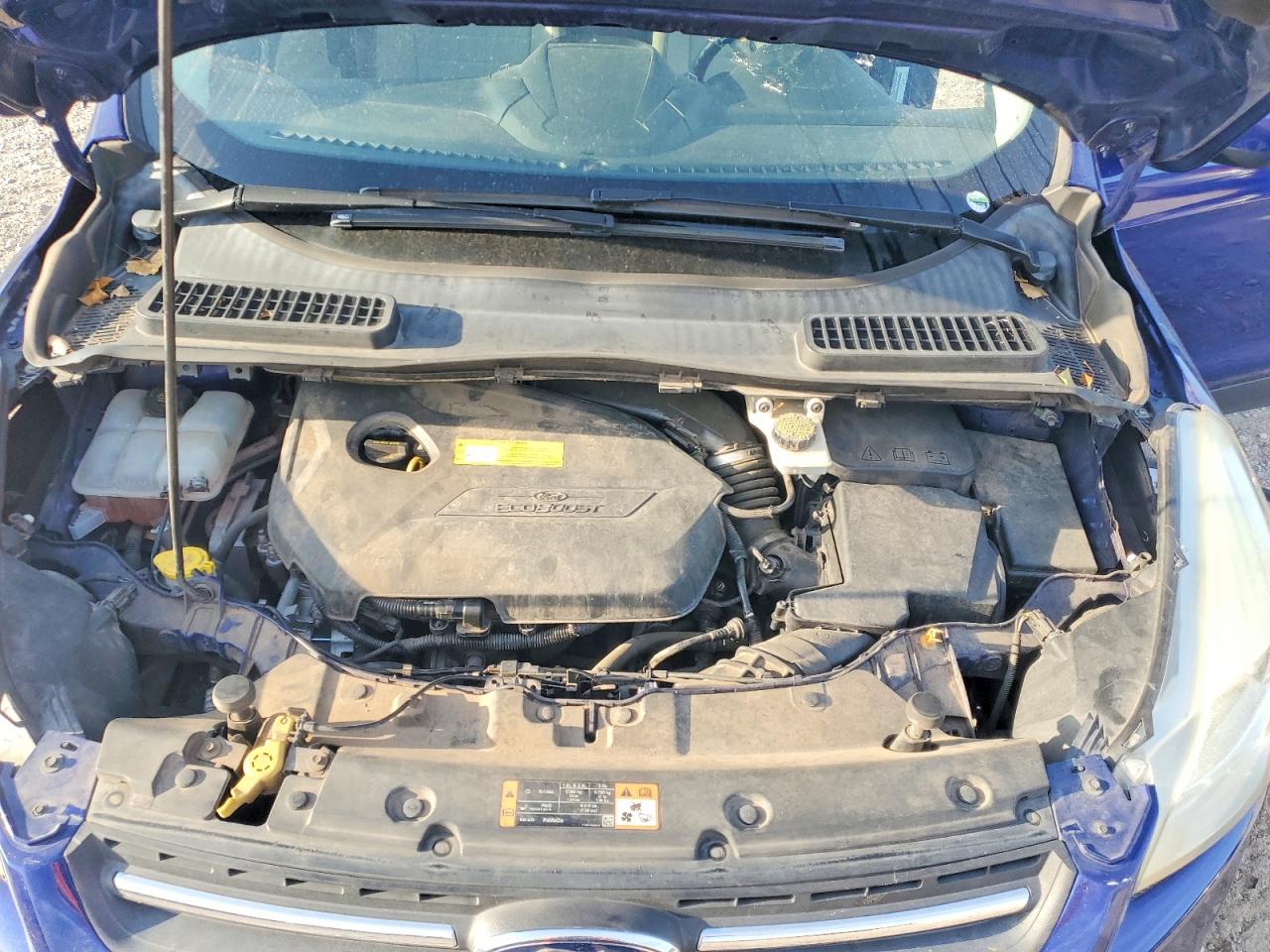 2016 Ford Escape Se Blue vin: 1FMCU0GXXGUB40298