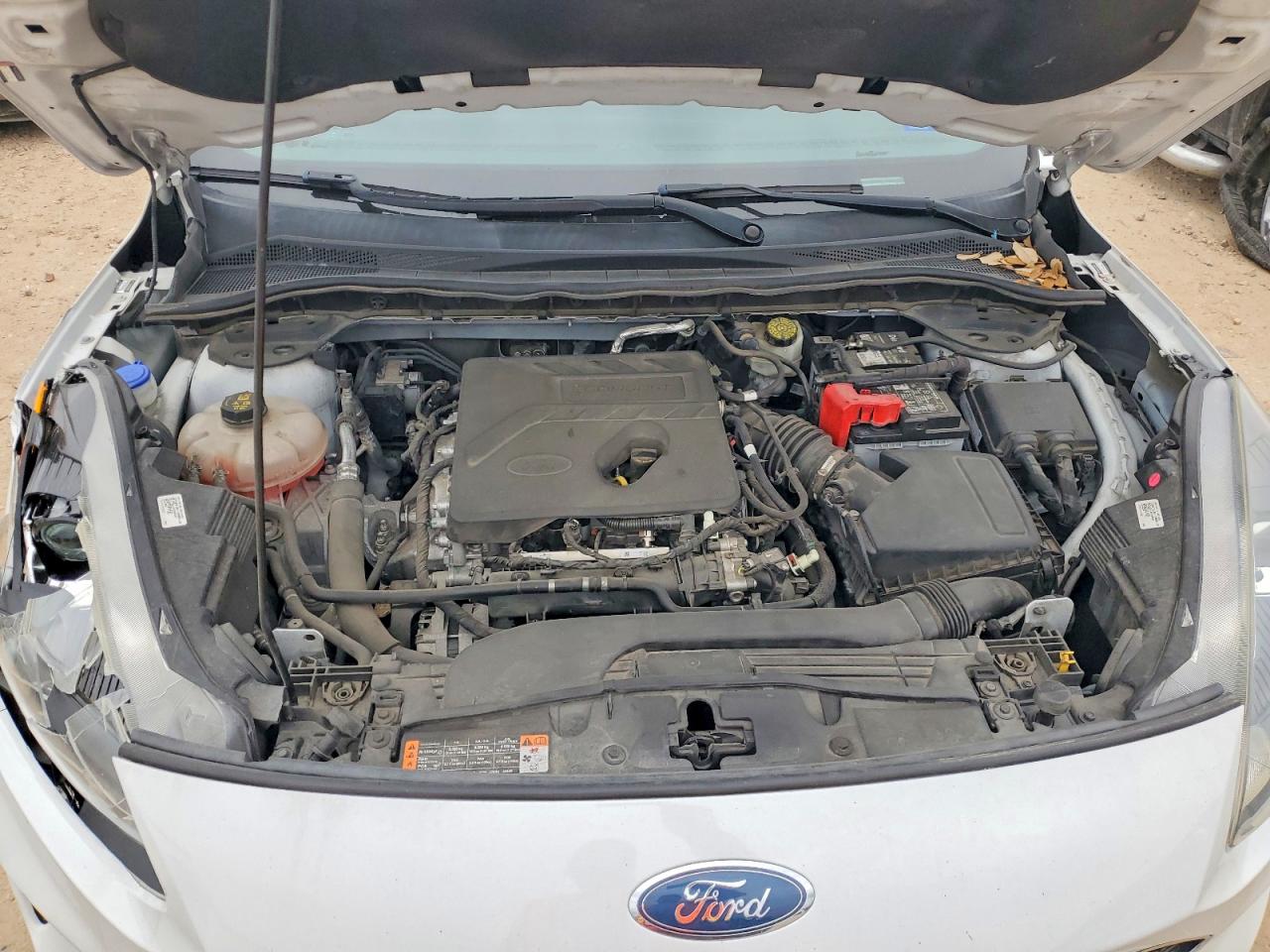 2020 Ford Escape Sel White vin: 1FMCU0H65LUA75375
