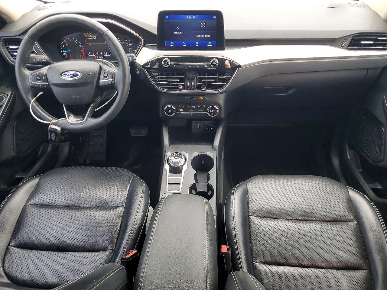 2020 Ford Escape Sel White vin: 1FMCU0H65LUA75375