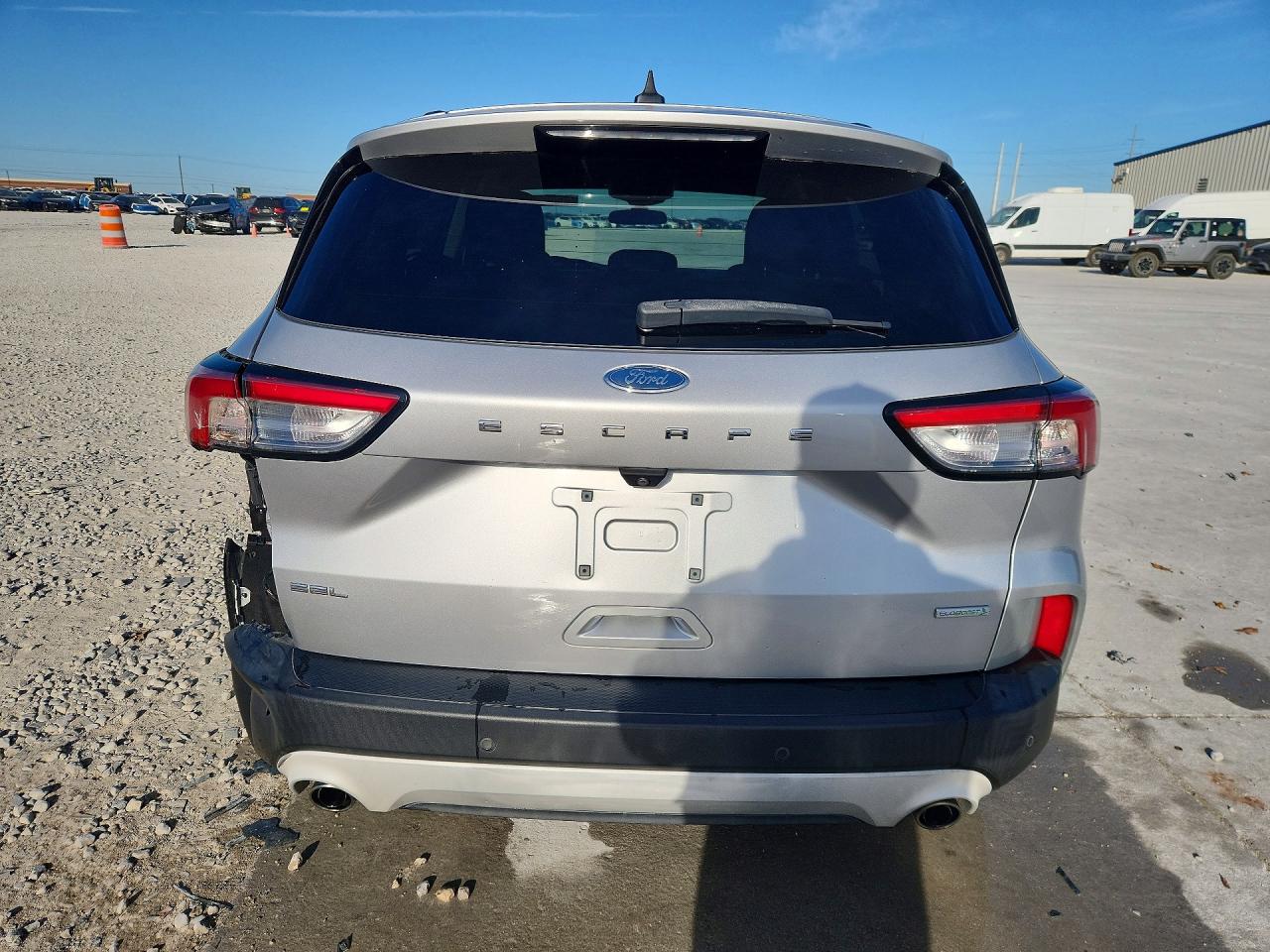 2020 Ford Escape Sel Silver vin: 1FMCU0H68LUA75788
