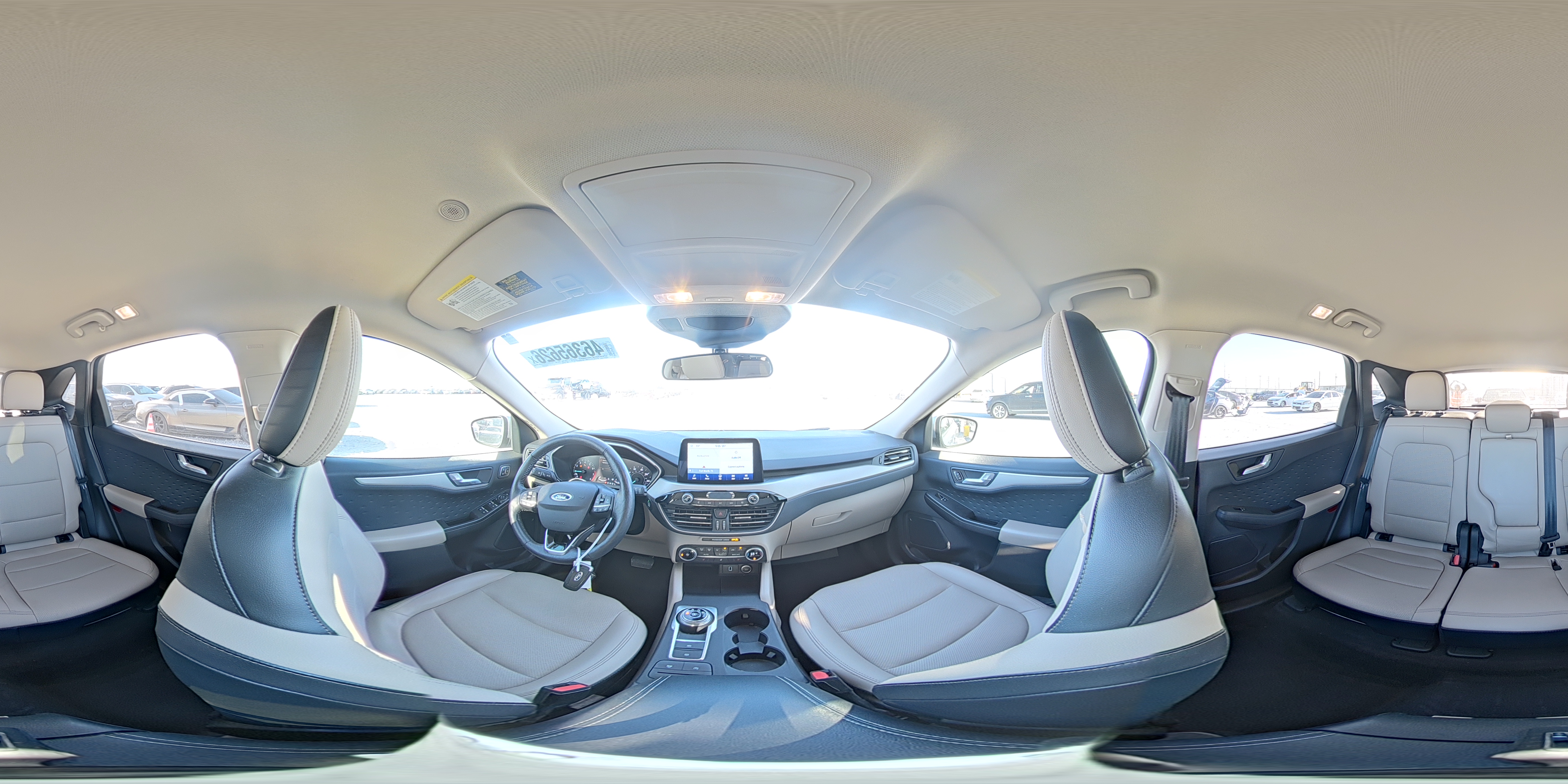 2020 Ford Escape Sel Silver vin: 1FMCU0H68LUA75788