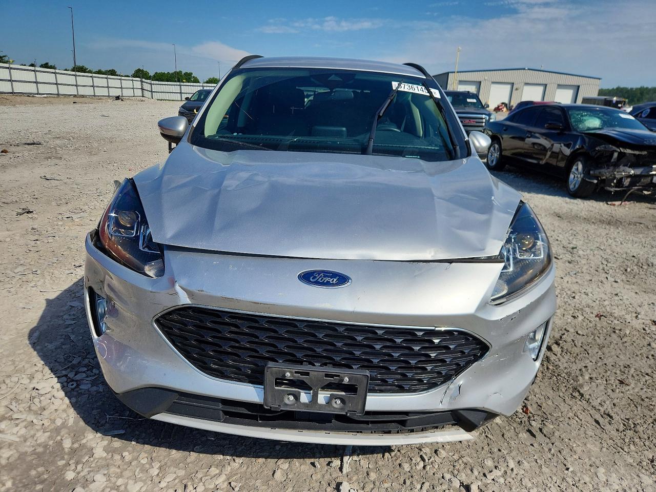 2020 Ford Escape Sel Silver vin: 1FMCU0H68LUB03797