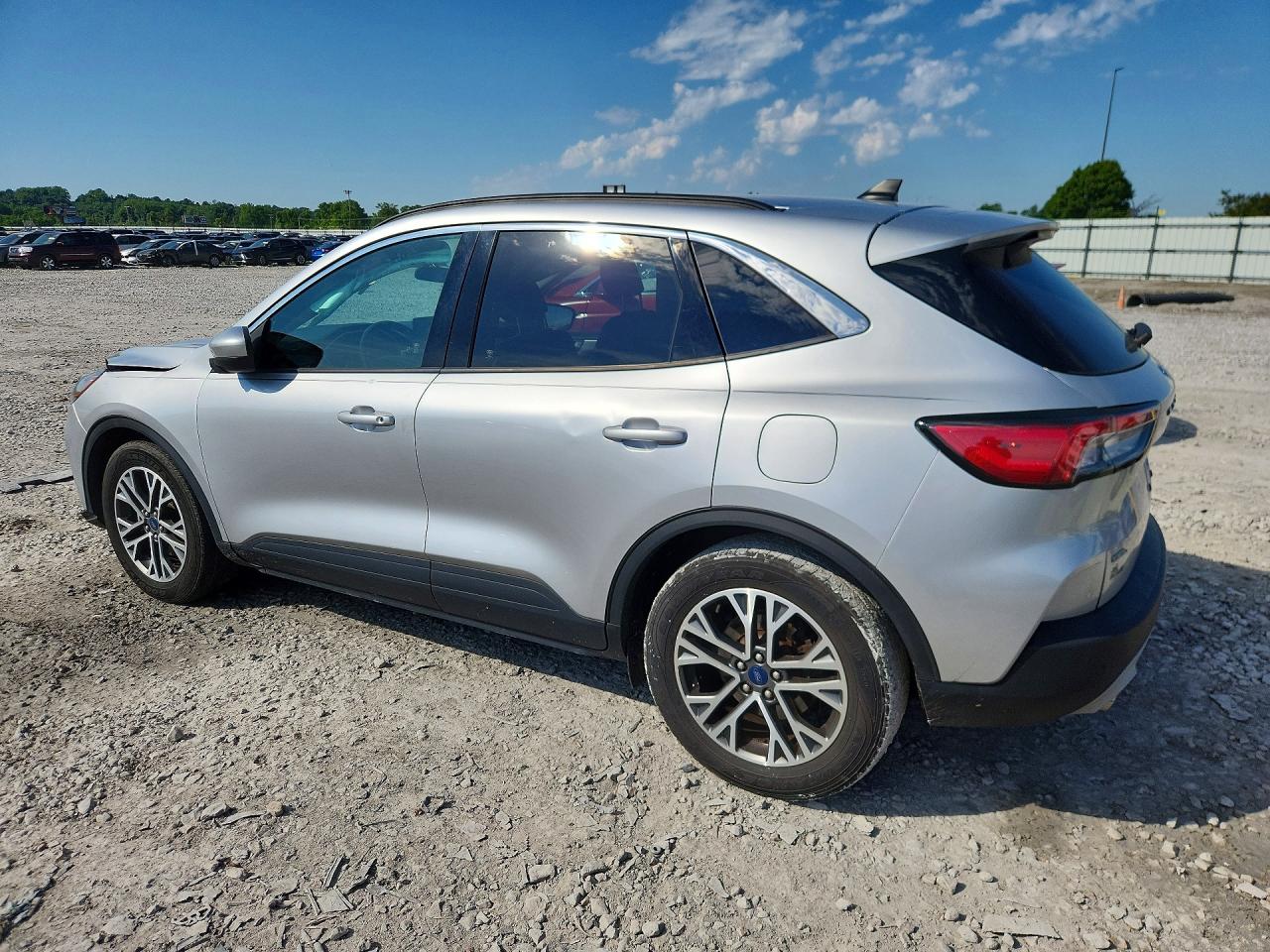 2020 Ford Escape Sel Silver vin: 1FMCU0H68LUB03797