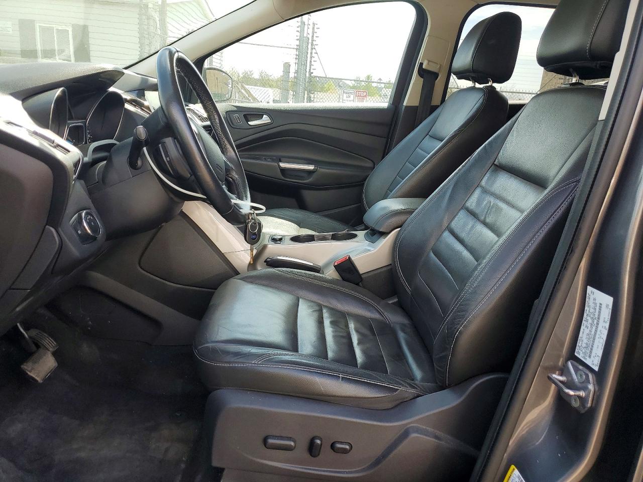 2013 Ford Escape Sel Charcoal vin: 1FMCU0H90DUA79510